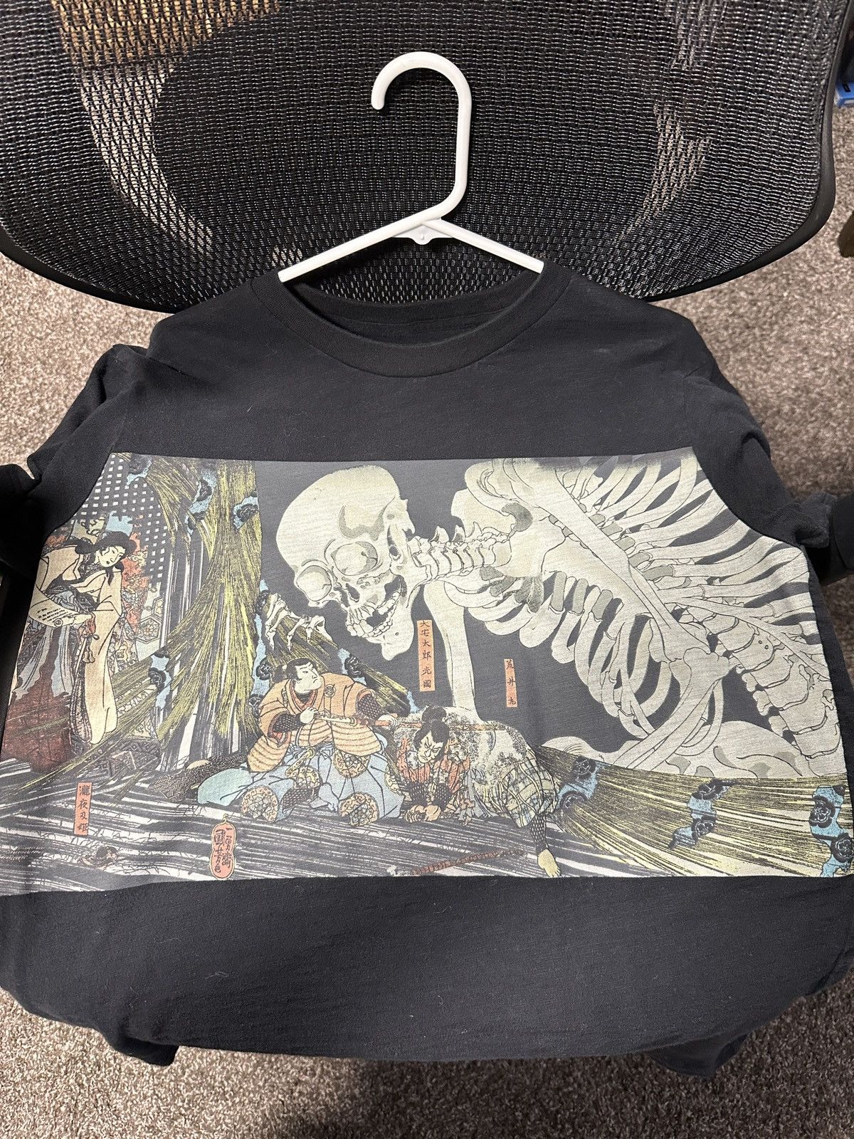 Uniqlo Rare Uniqlo x Museum of Fine Arts Skull T-Shirt Size US M / EU 48-50 / 2 - 4 Thumbnail