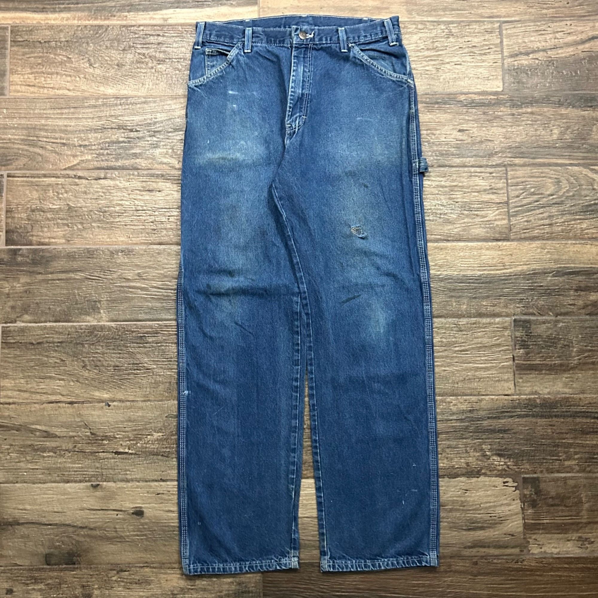 Dickies × Vintage Vintage Dickies Carpenter baggy pants Size US 32 / EU 48 - 2 Thumbnail