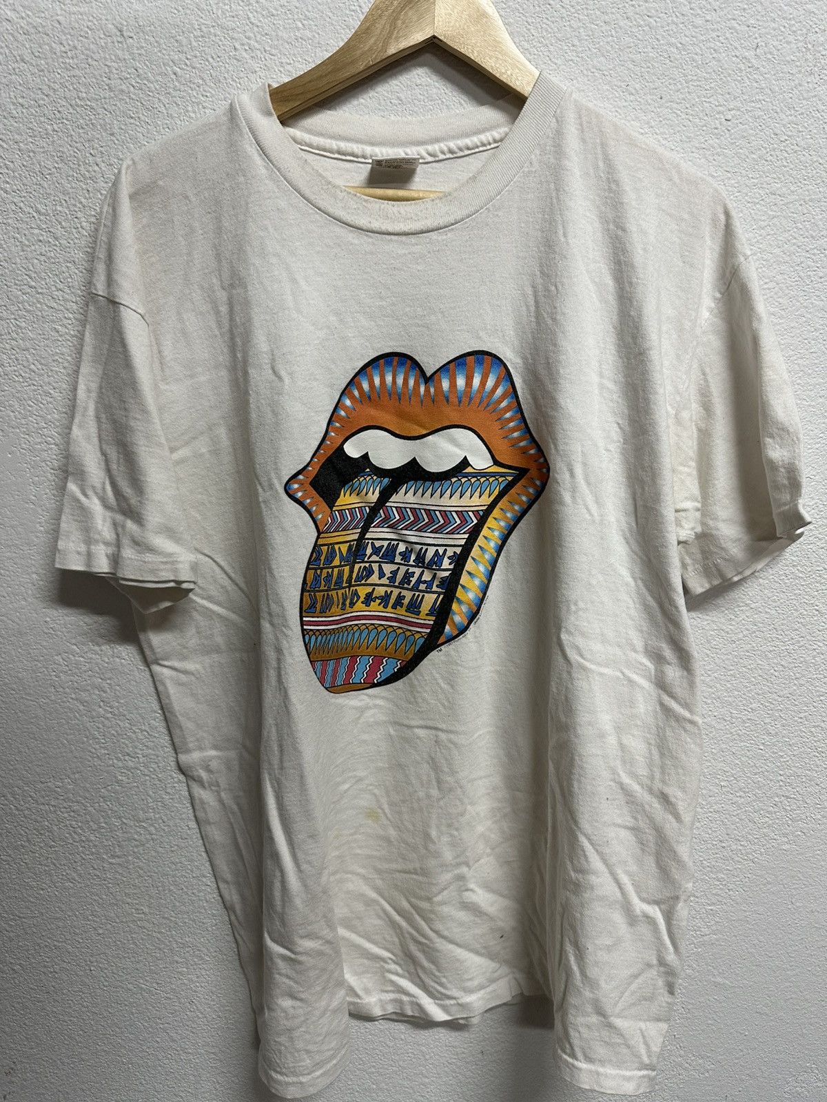 The Rolling Stones Vintage the Rolling Stones pattern T-Shirt Size US XL / EU 56 / 4 - 1 Thumbnail