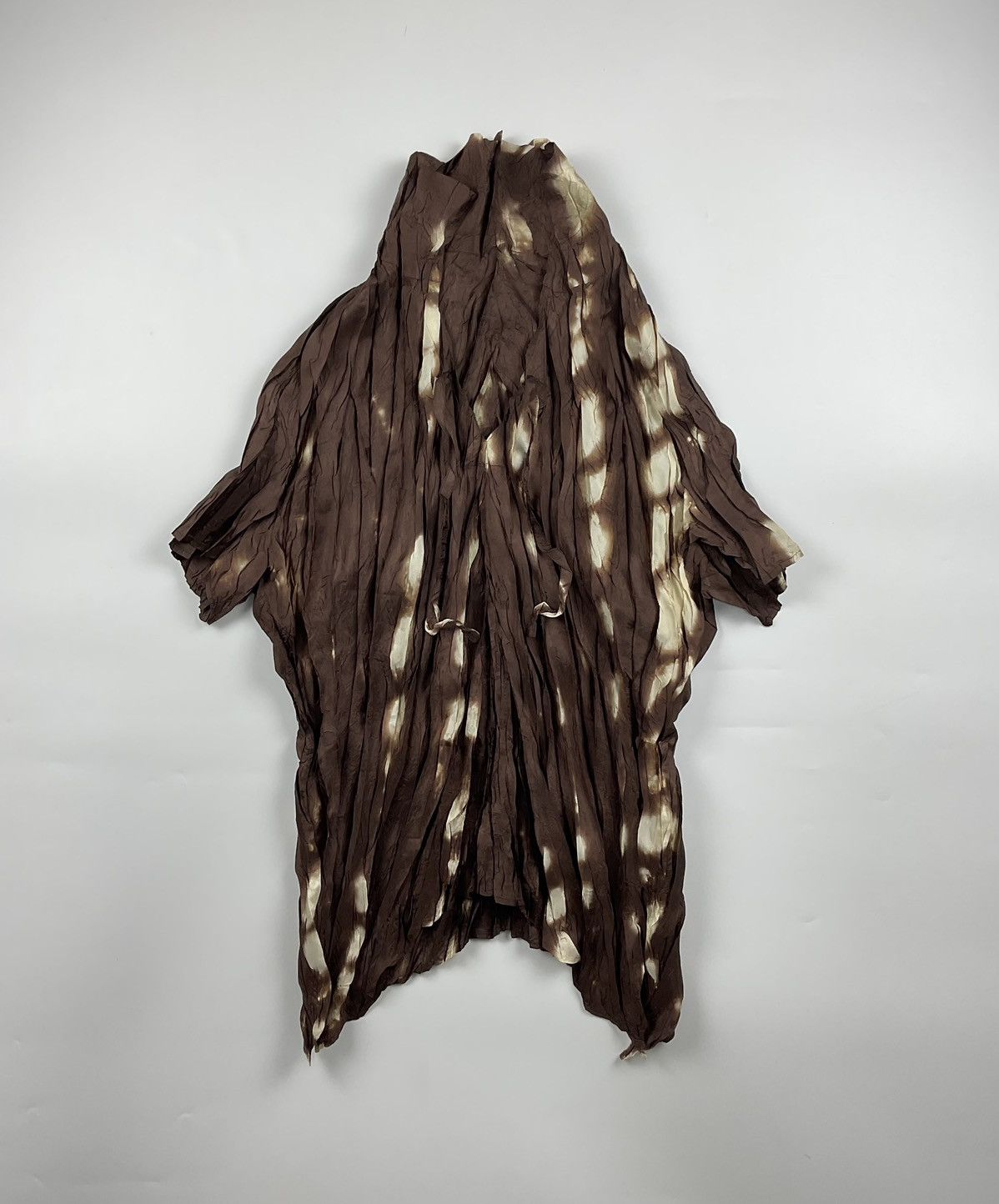 image of Issey Miyake Pleats Please Issey Miyake Pleats Pleats Wrinkled Top in Brown, Women's (Size Small)