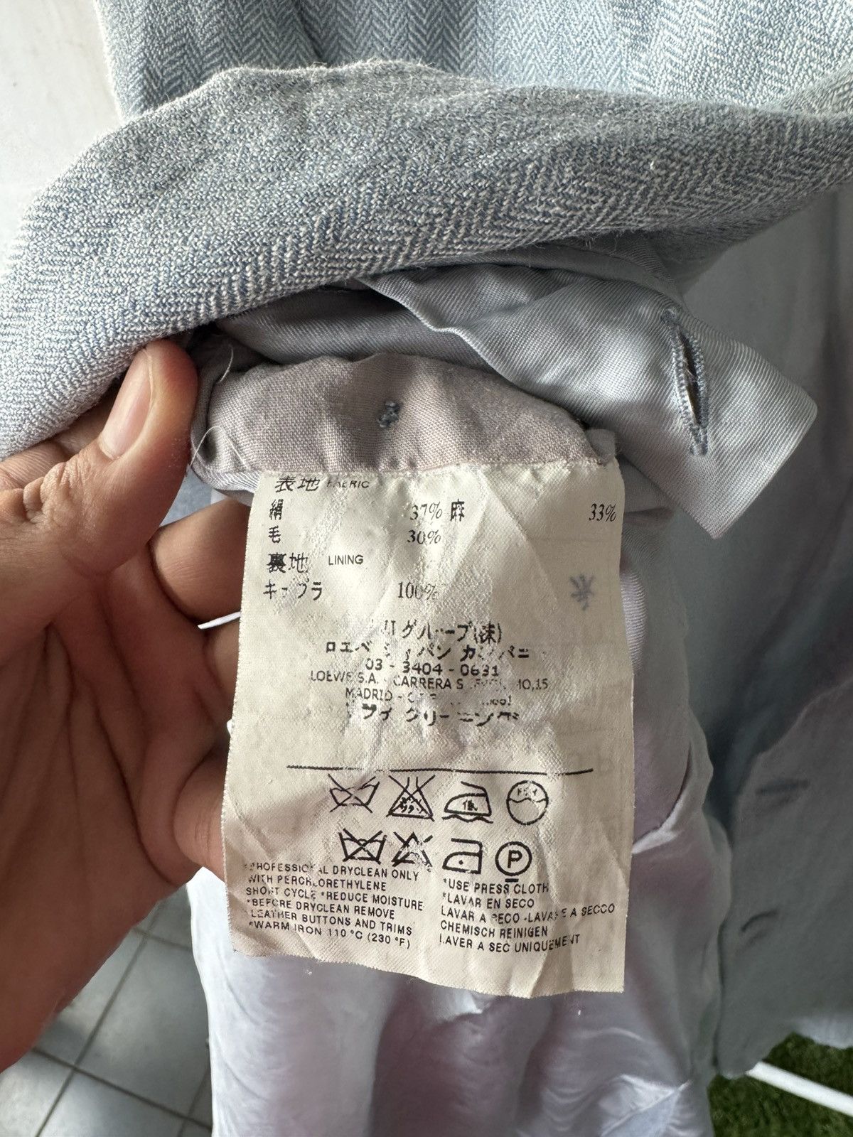 Loewe Loewe Linen Blazer Size US L / EU 52-54 / 3 - 9 Thumbnail
