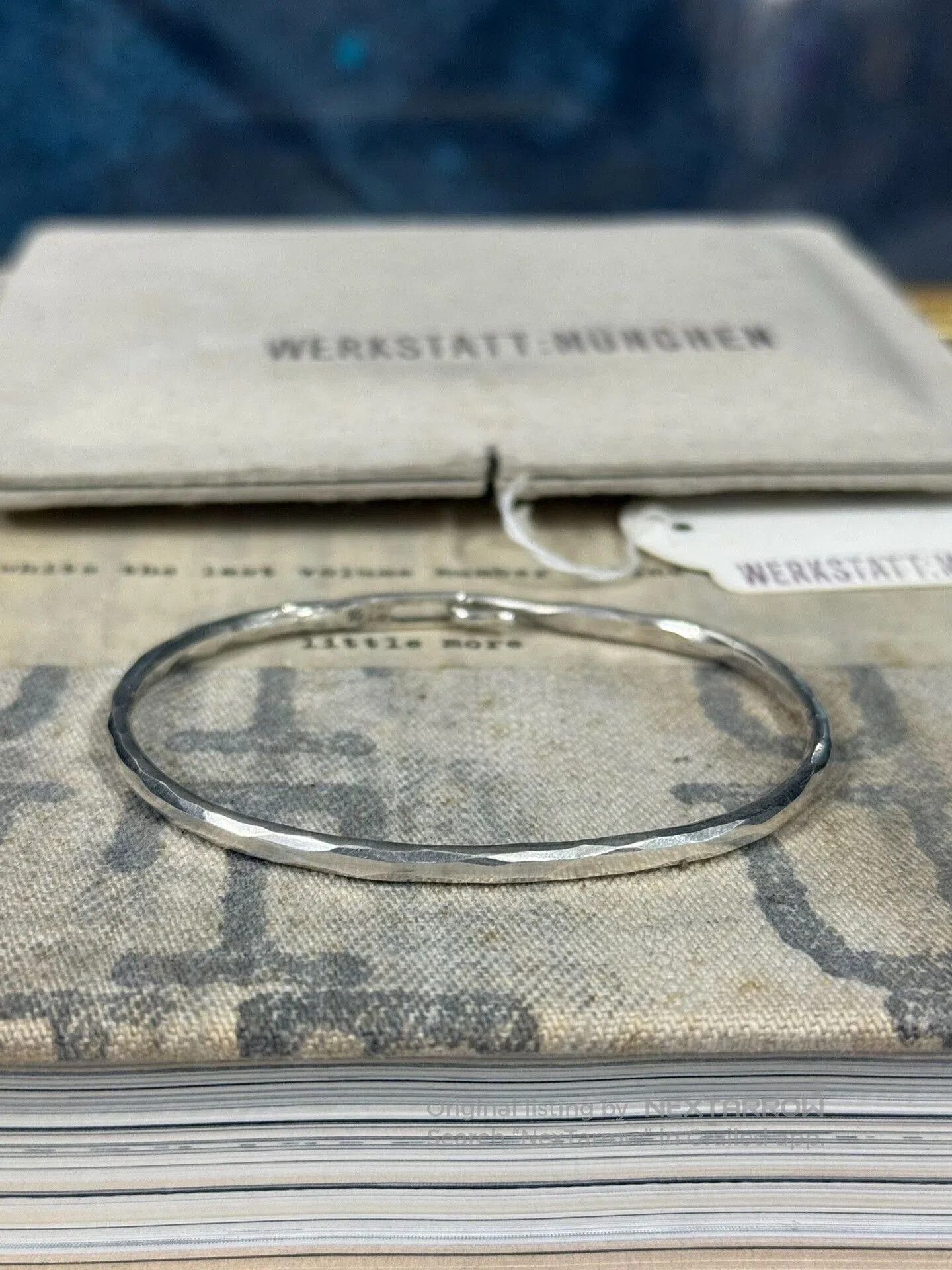 Werkstatt Munchen Werkstatt Munchen Silver Bangle Bracelet S Size. Size ONE SIZE - 1 Thumbnail