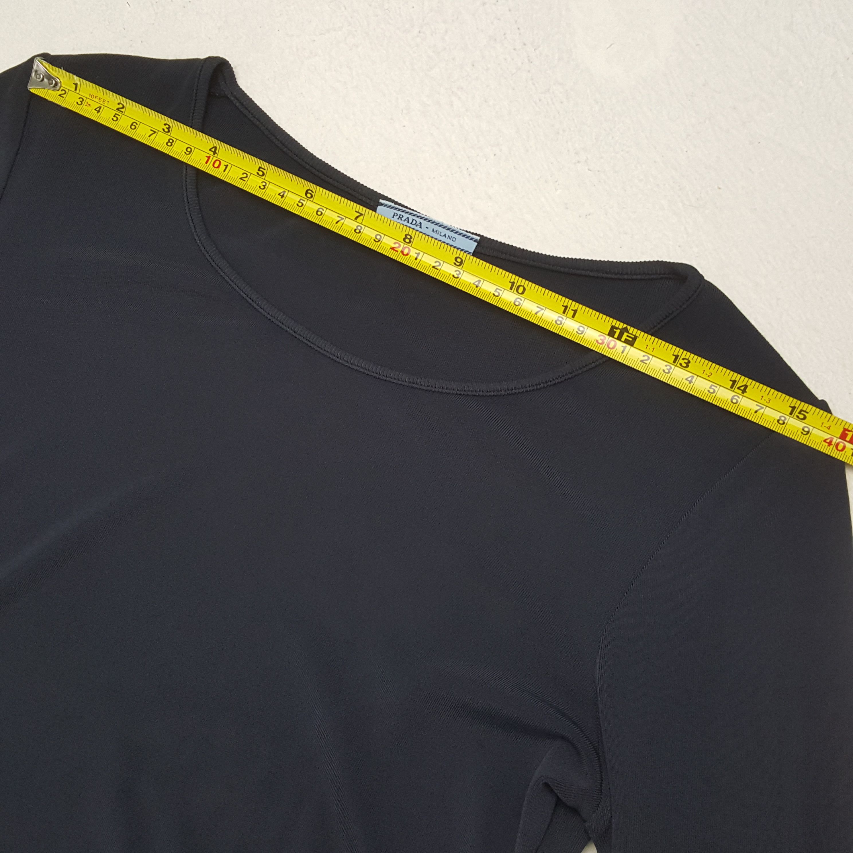 Prada Prada Milano Fashion Brand Tshirt RR23 Size S / US 4 / IT 40 - 5 Thumbnail