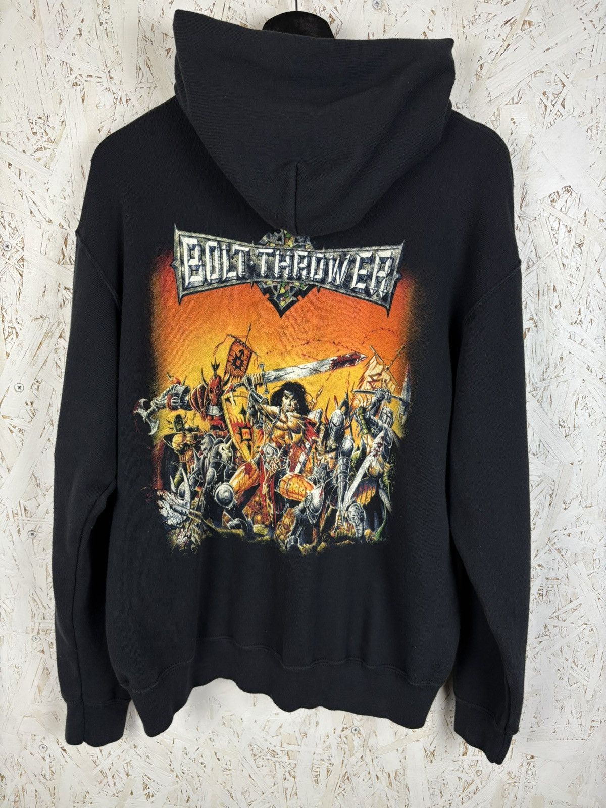 Band Tees Vintage Bolt Thrower War Master Death Metal Zip Hoodie M Size US M / EU 48-50 / 2 - 1 Thumbnail