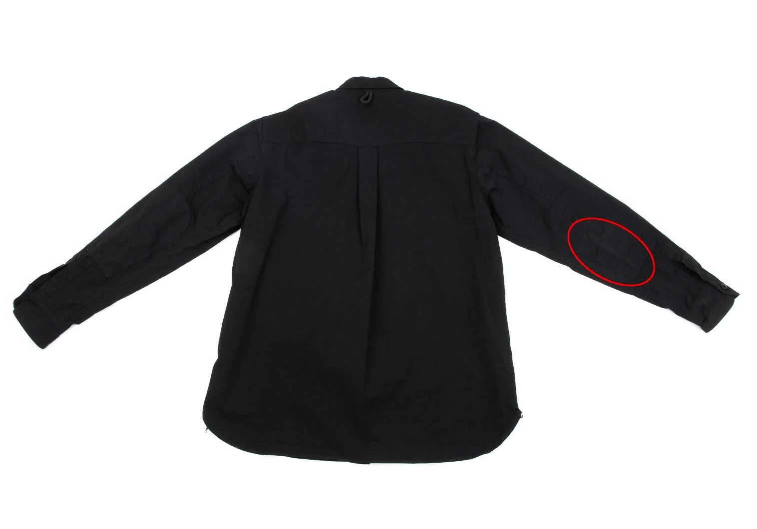 Junya Watanabe Dyed Nylon Taffeta Shirt in Black Size L Size US L / EU 52-54 / 3 - 13 Thumbnail