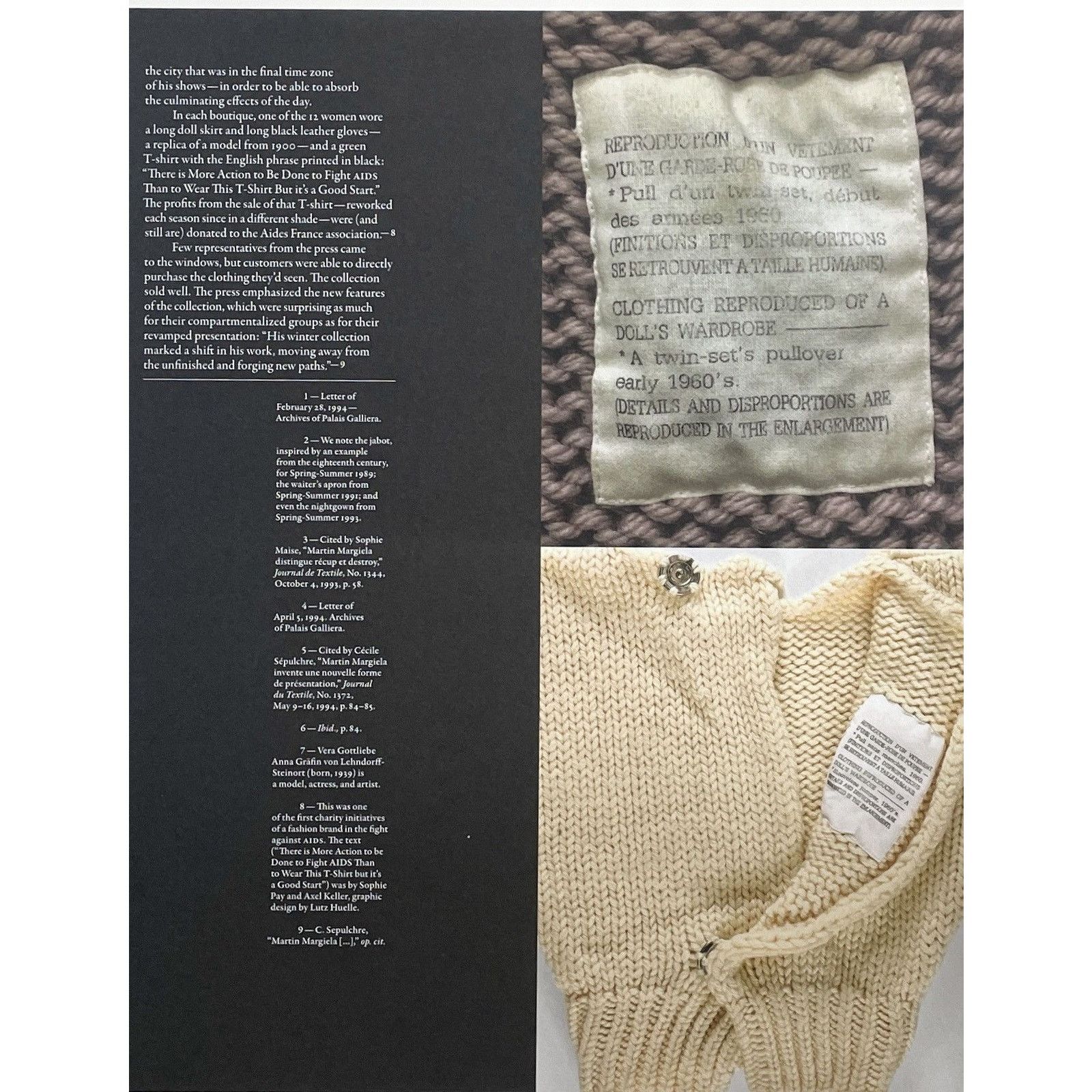 Japanese Brand × Maison Margiela × Vintage Maison Martin Margiela archive photo 9x12 framed poster Size ONE SIZE - 2 Thumbnail