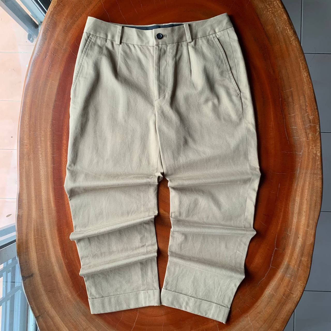 Margaret Howell Margaret Howell MHL Khaki Casual Trousers Pants Size US 30 / EU 46 - 1 Thumbnail
