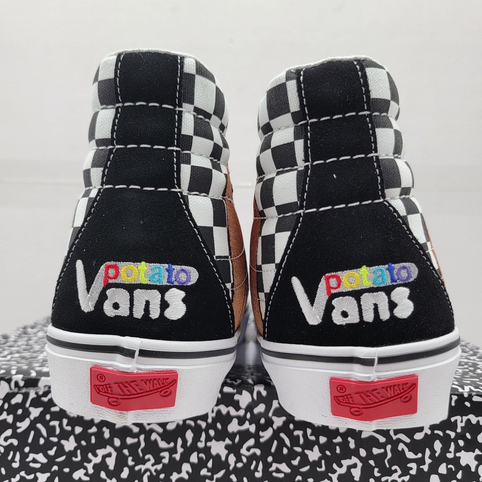 Vans Vans Sk8-Hi Shoes Men Size 11 Checkerboard Potato Hand Vault Size US 11 / EU 44 - 5 Thumbnail