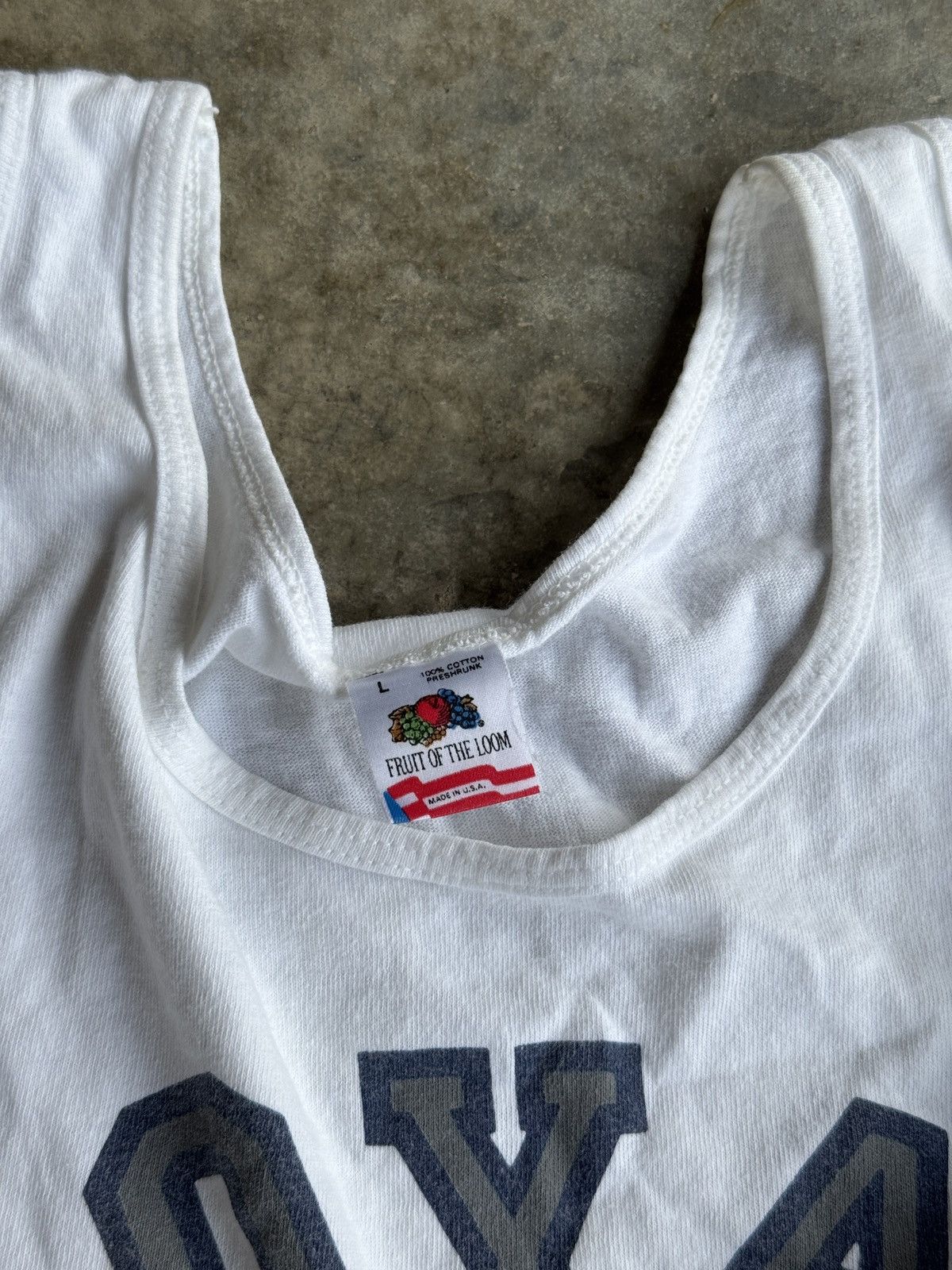 Vintage *RARE* HOYA’S GYM GEORGETOWN 80s BODYBUILDING TANK TOP 1989 Size US XL / EU 56 / 4 - 3 Thumbnail
