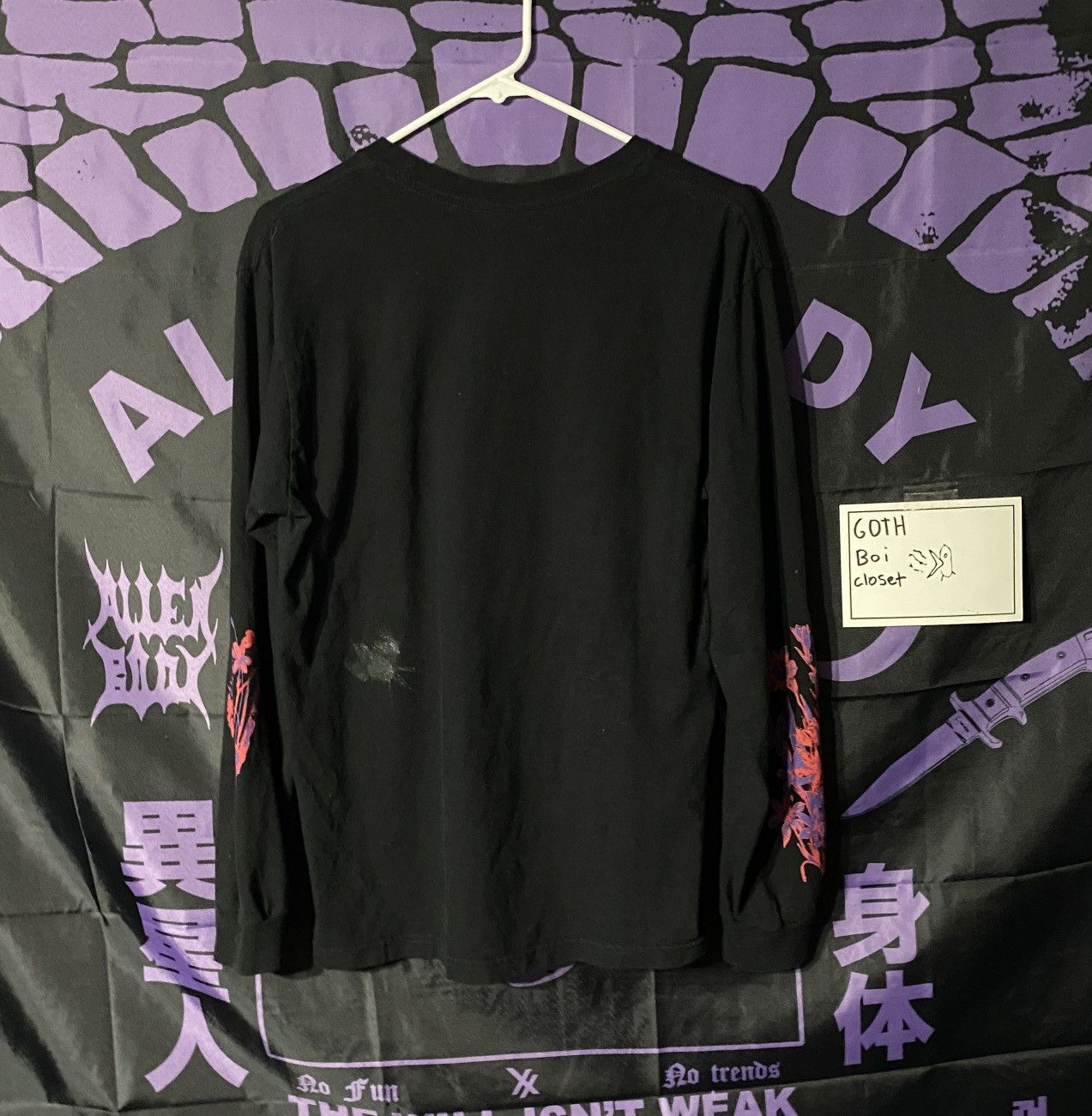 GOTHBOICLIQUE GBC Fallen Angel long sleeve Size US M / EU 48-50 / 2 - 2 Thumbnail