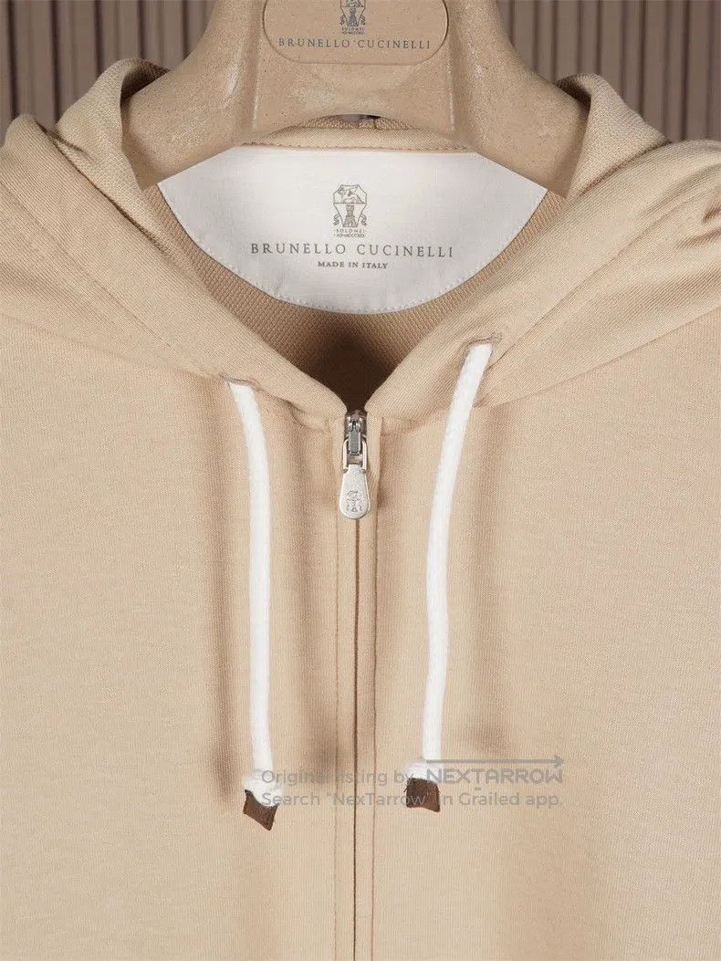 Brunello Cucinelli Brunello Cucinelli Hooded Sportswear Hoodie Vest Size US M / EU 48-50 / 2 - 7 Thumbnail
