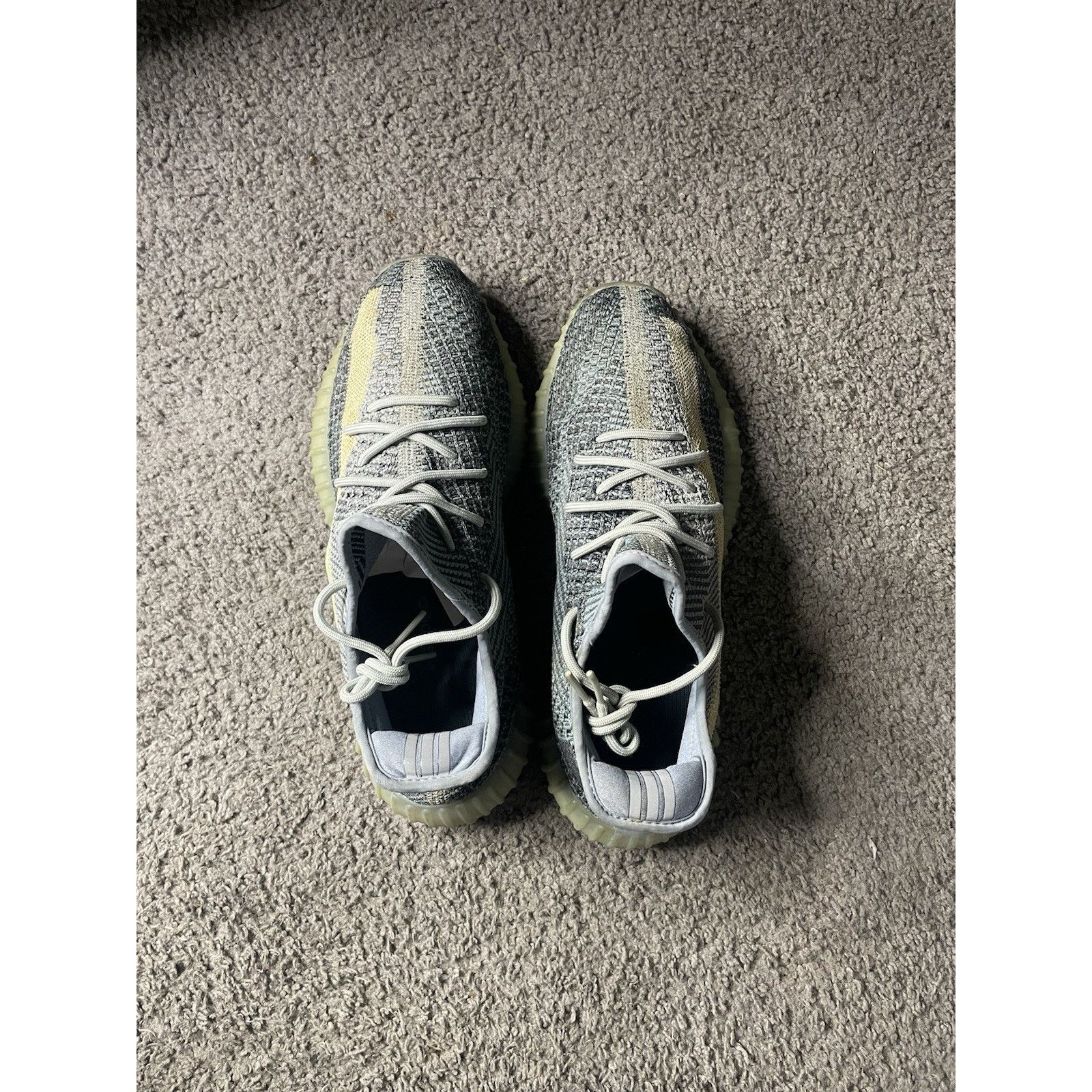 Adidas Size 12- Adidas Yeezy Boost 350 V2 ‘Ash Blue’ Sneaker Mens Size US 12 / EU 45 - 4 Thumbnail