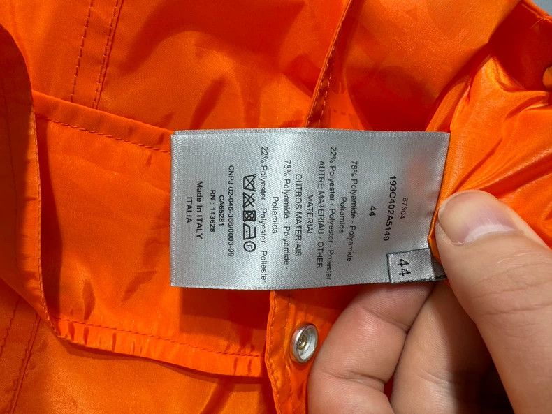 Dior Dior Orange old flower logo stitching half-zipper jacket 25 Size US S / EU 44-46 / 1 - 9 Thumbnail