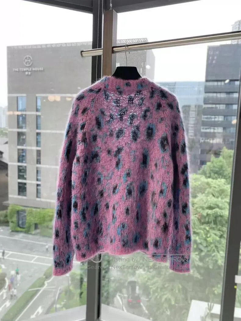 Miu Miu Miu Miu 36 Mohair V-neck sweater cardigan Size S / US 4 / IT 40 - 2 Thumbnail