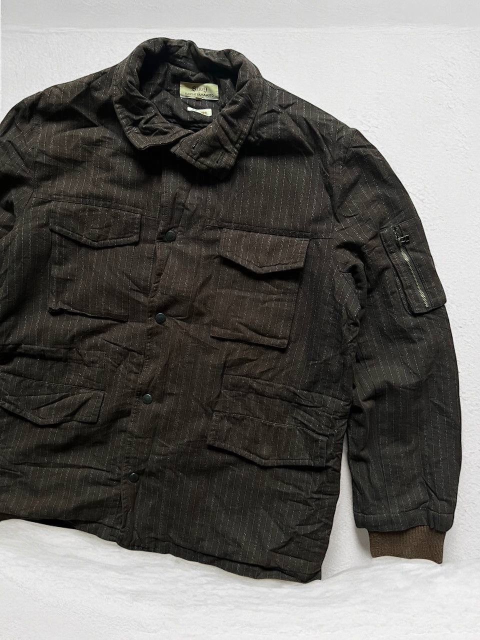 Japanese Brand × Kansai Yamamoto × Yohji Yamamoto KANSAI YAMAMOTO vintage WORK WEAR jacket JAPAN “Sissy” 90s Size US M / EU 48-50 / 2 - 2 Thumbnail