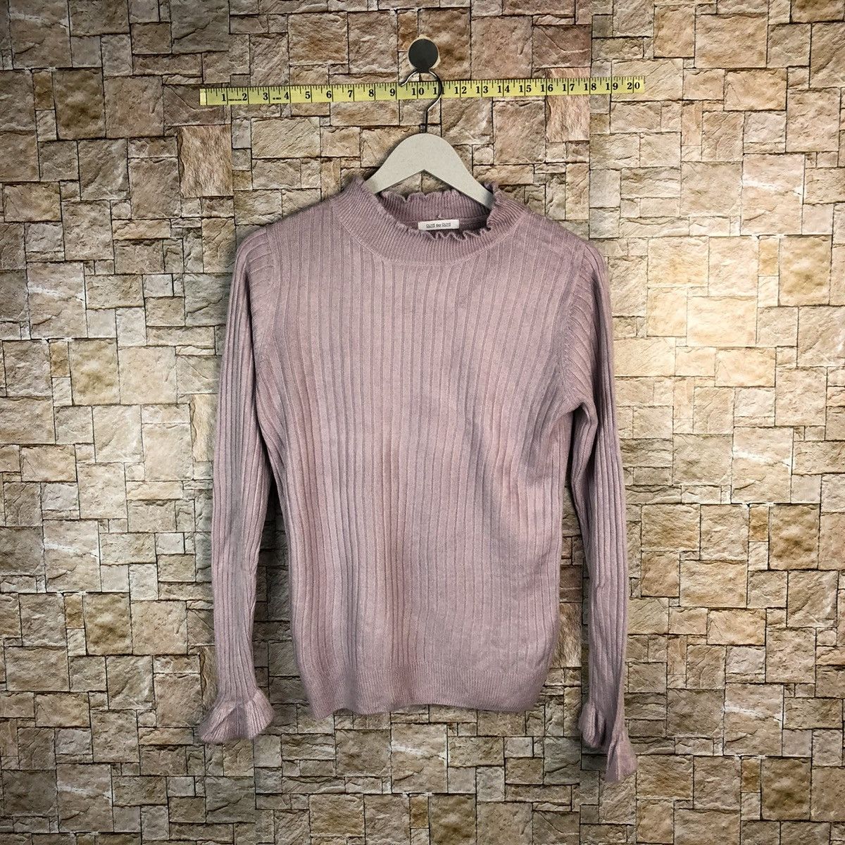Homespun Knitwear × Japanese Brand Olive Des Olive Purple Knitwear #A1051 Size S / US 4 / IT 40 - 1 Thumbnail