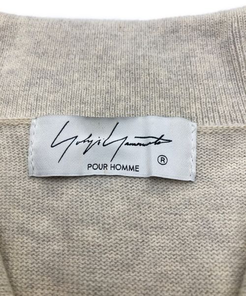 Yohji Yamamoto Yohji Yamamoto pour homme jersey knit polo shirt Size US L / EU 52-54 / 3 - 5 Thumbnail