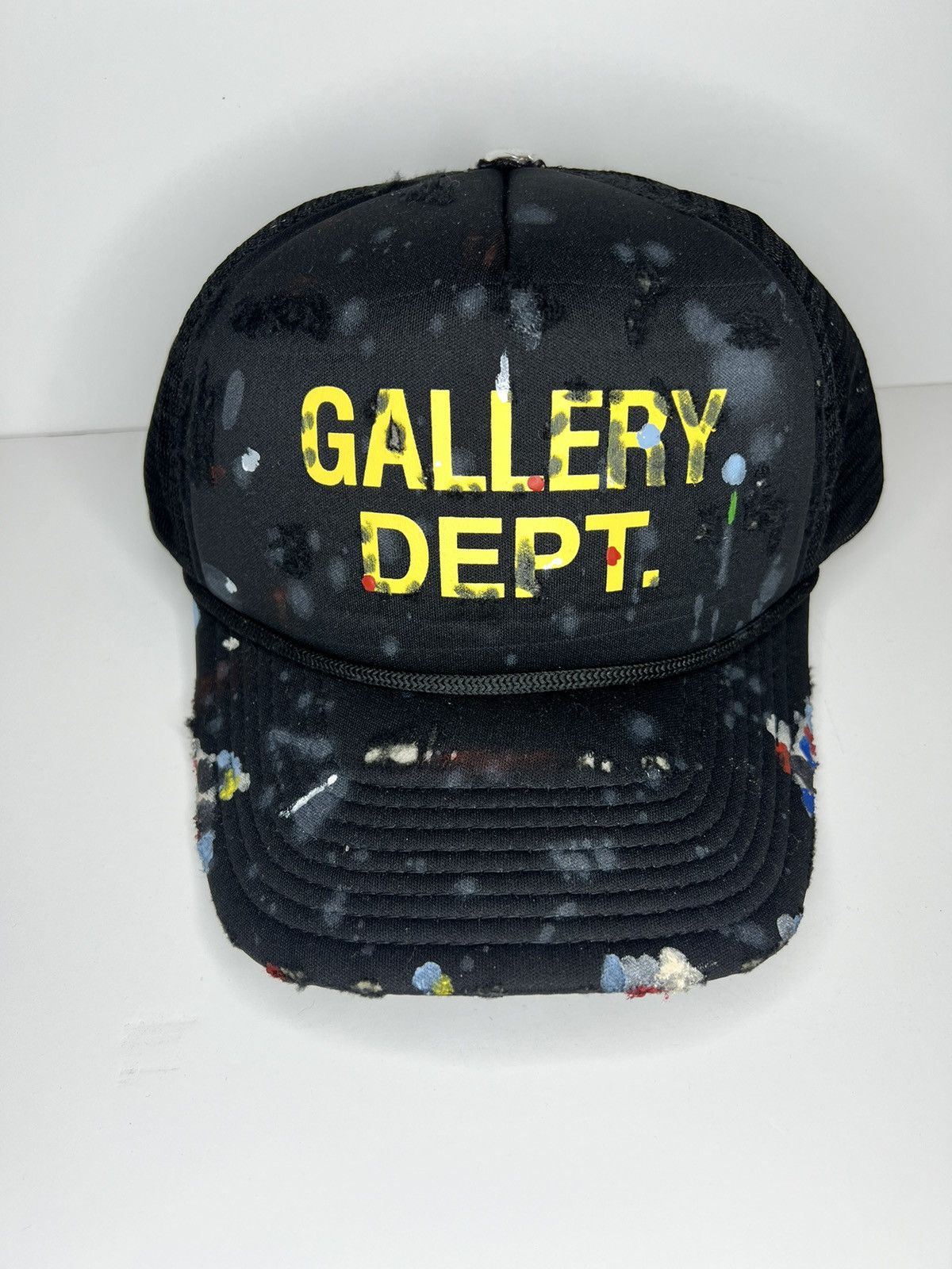image of Gallery Dept. Workshop Trucker Hat in Black, Men's