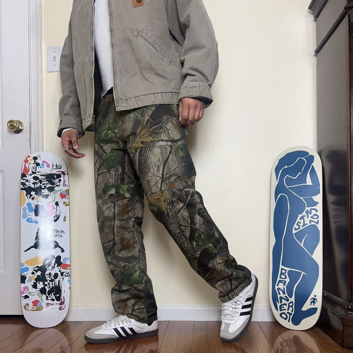 Realtree × Vintage × Wrangler Vintage Wrangler Realtree Camo Double Knee Pants Size US 36 / EU 52 - 8 Thumbnail