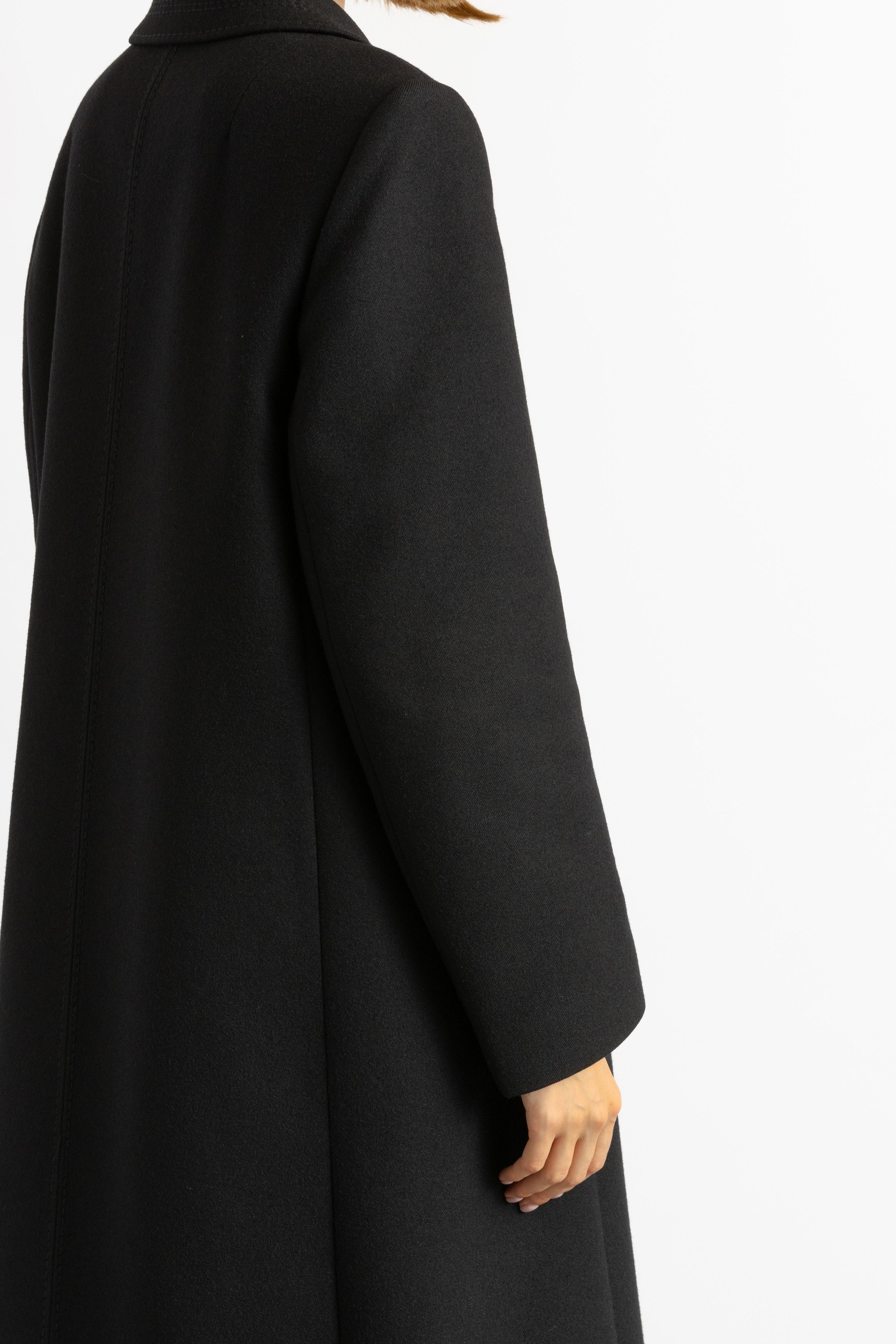 Vintage Women Vintage 80s coat long wool outerwear winter coat 5357 Size M / US 6-8 / IT 42-44 - 6 Thumbnail