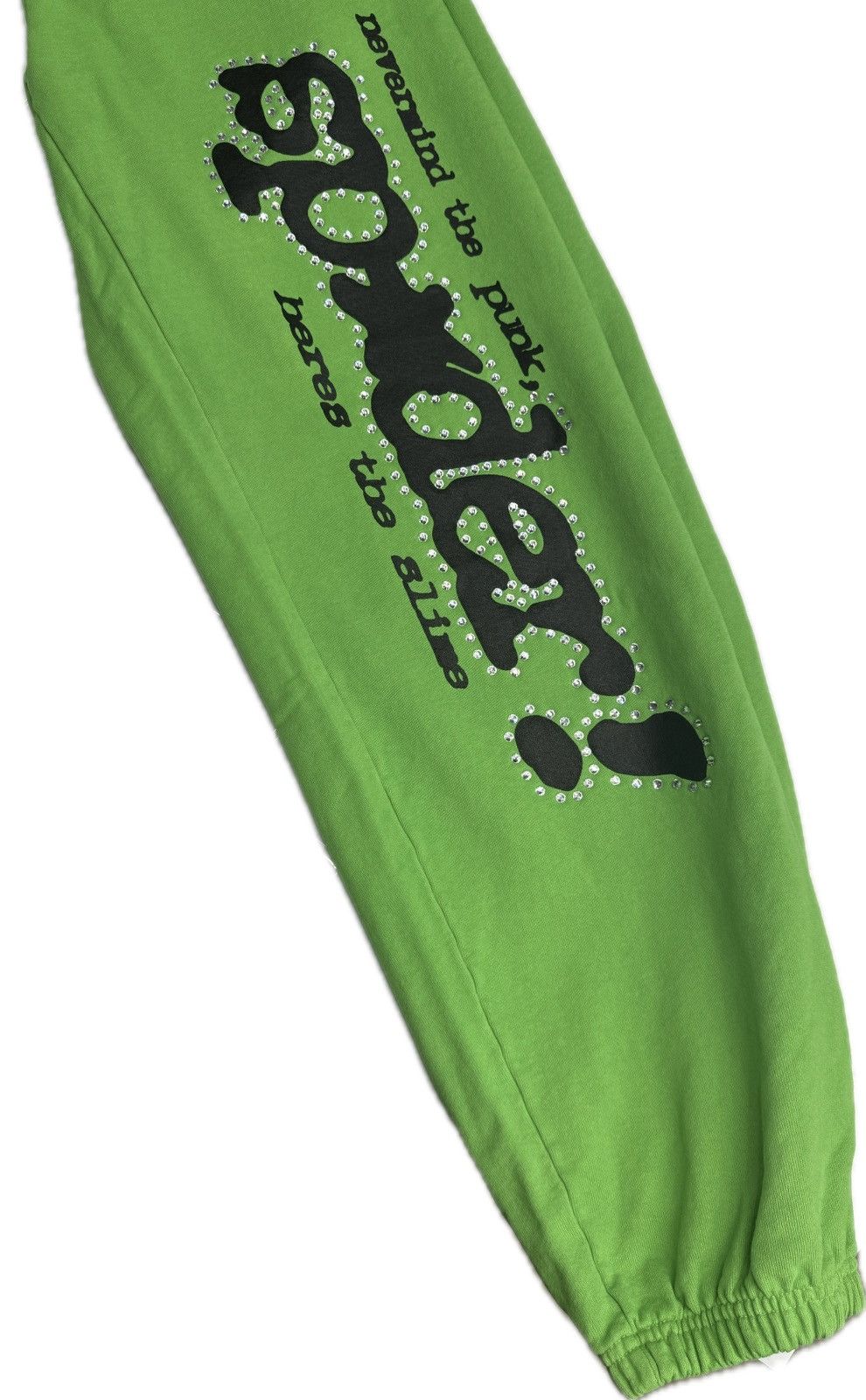 Sp5der Sp5der Rhinestone P*nk V2 Sweatpants Size US 30 / EU 46 - 2 Thumbnail