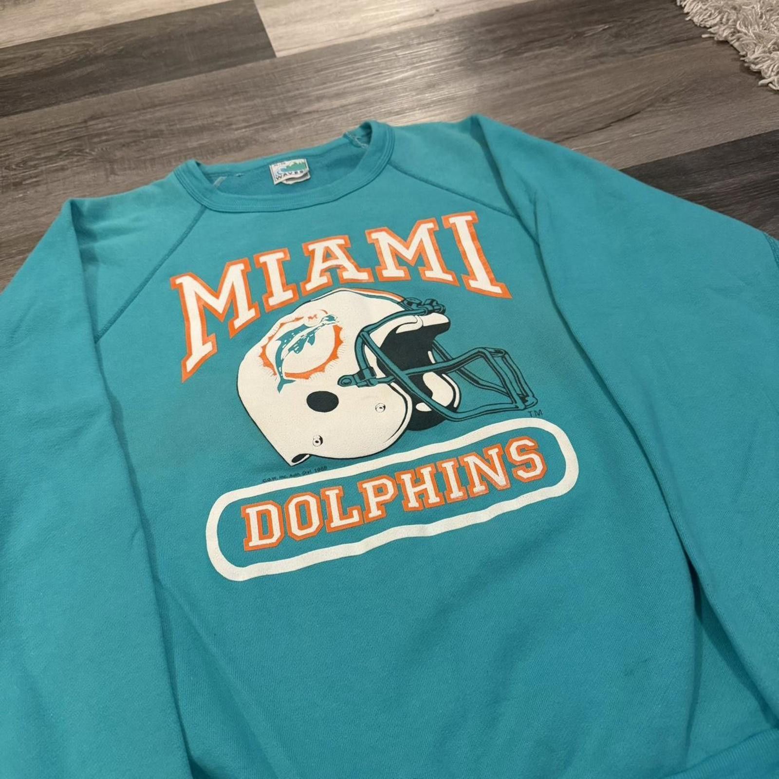 Other Vintage Miami dolphins football helmet crewneck sweatshirt Size US XL / EU 56 / 4 - 2 Thumbnail