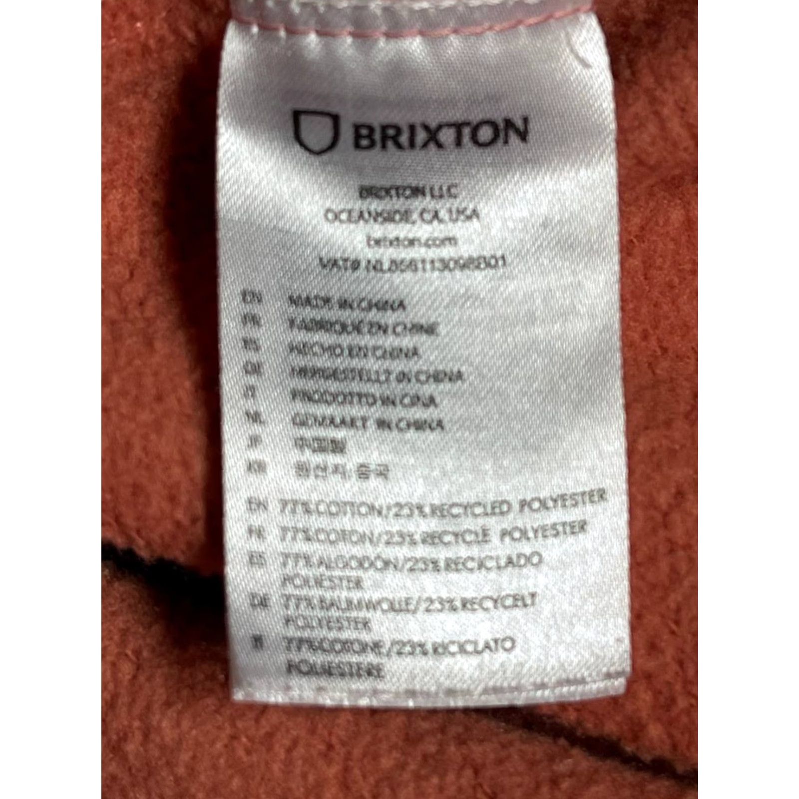 Brixton Brixton Sweatshirt Crew Neck Flowers Graphics Size Small Women Adult Regular Pullover Orange 90s Floral Outdoor Logo Size S / US 4 / IT 40 - 7 Thumbnail