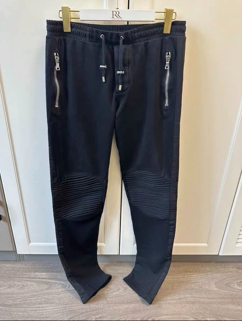 Balmain Balmain Black Long Pants M Size Size US 32 / EU 48 - 1 Thumbnail