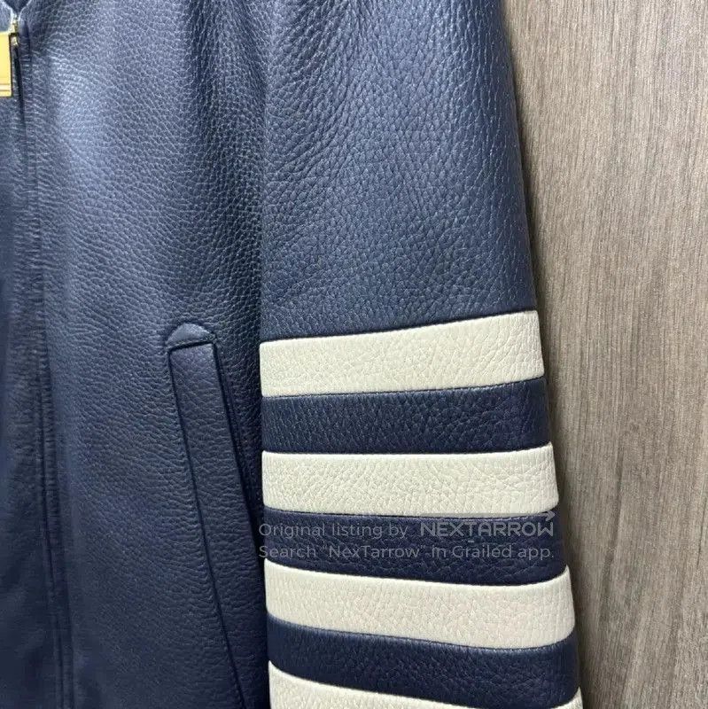Thom Browne Thom Browne Black Leather Women's Jacket . Size S / US 4 / IT 40 - 3 Thumbnail