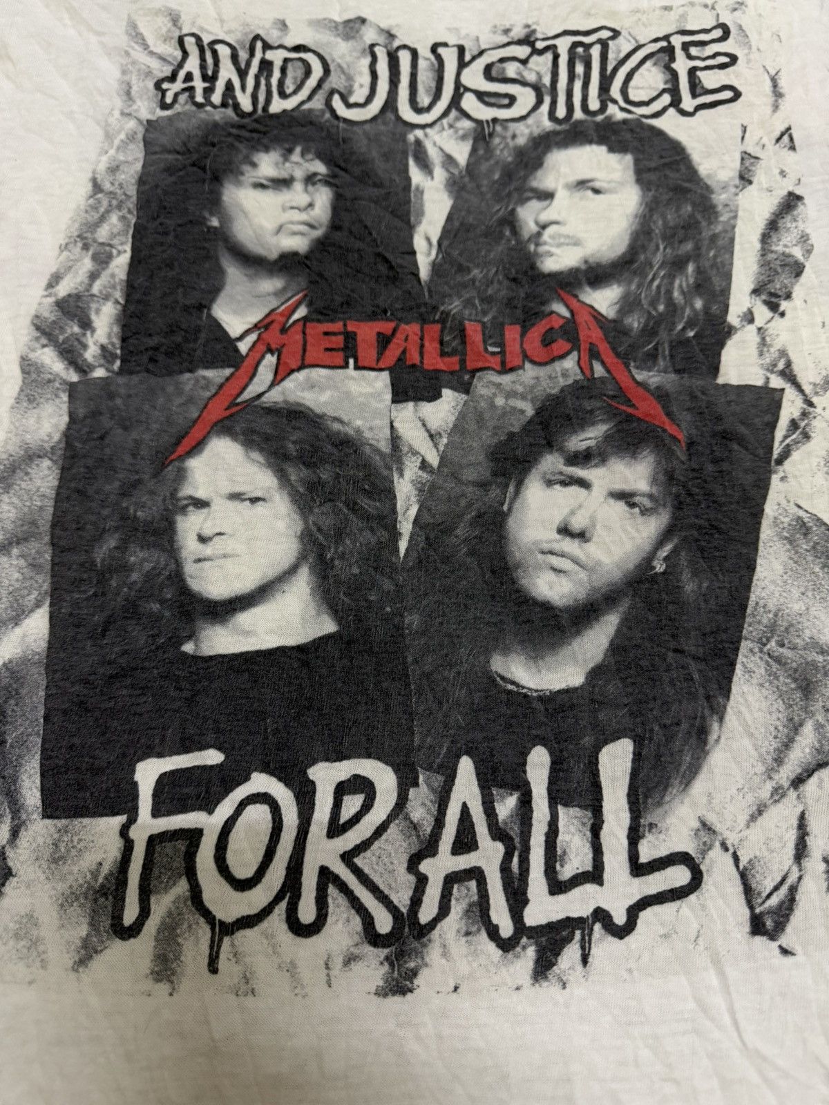 Metallica Vintage 1988 metallica tshirt over print Size US L / EU 52-54 / 3 - 4 Thumbnail