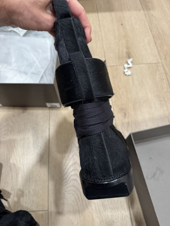 Rick Owens FW13 Ponyhair Boots Size US 10.5 / EU 43-44 - 6 Thumbnail
