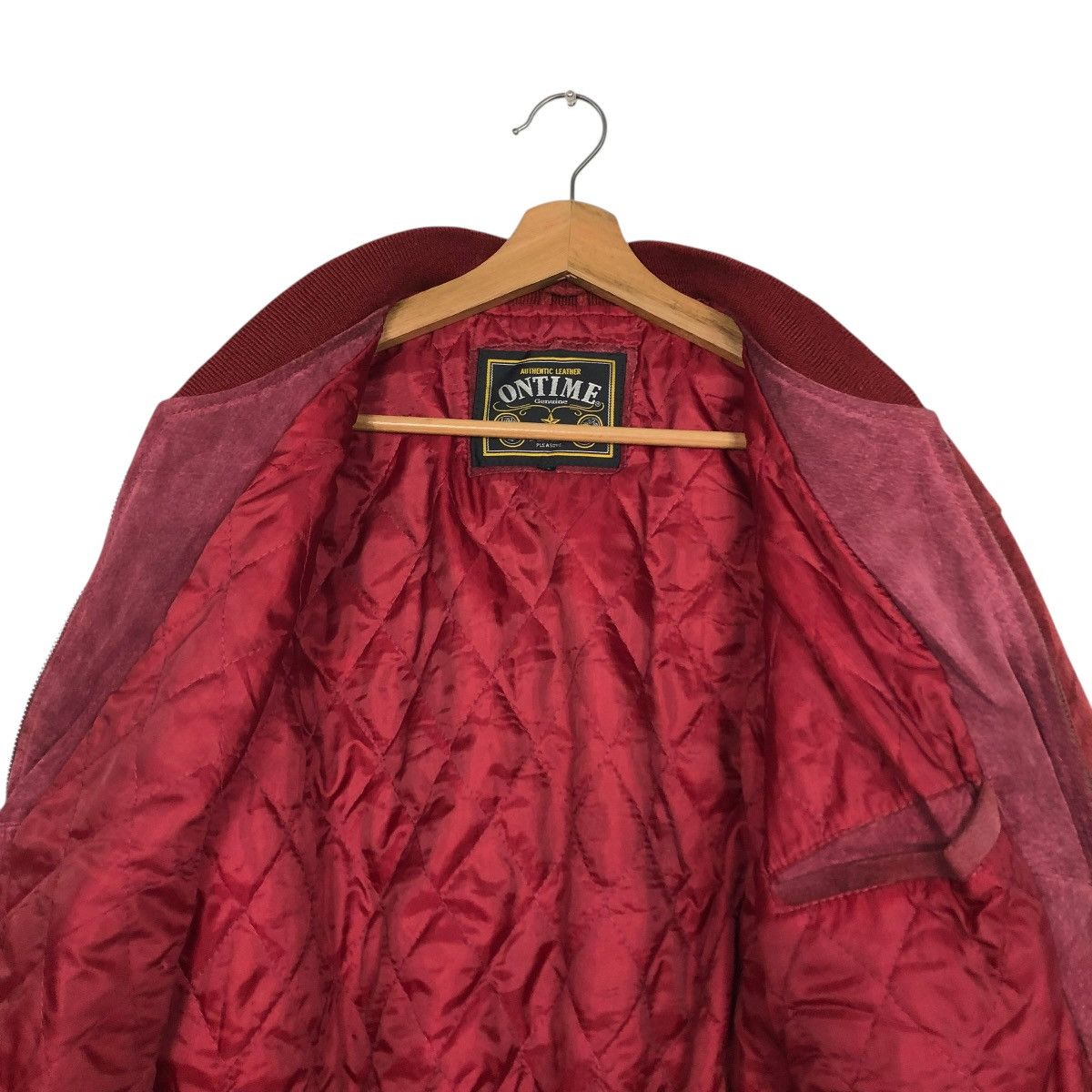 Japanese Brand 🔥VINTAGE BIKER GENUINE LEATHER JACKET ONTIME ISSEY MIYAKE Size US M / EU 48-50 / 2 - 16 Thumbnail
