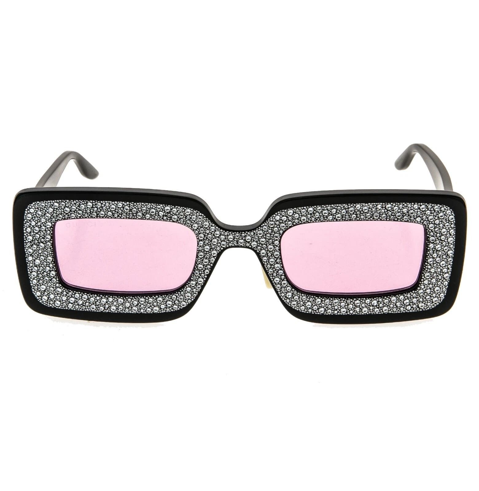 Gucci GUCCI Gg0974S Hollywood Forever 0974 Black 001 Sunglasses Size ONE SIZE - 12 Thumbnail