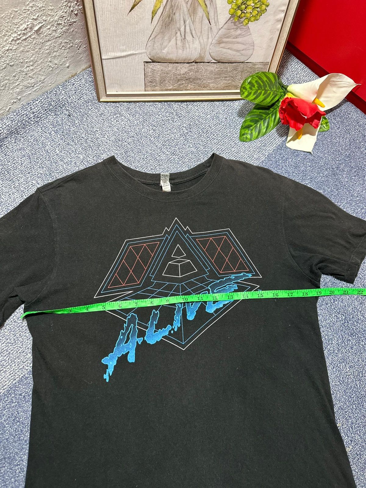 Band Tees archive Vintage 2007 DAFT PUNK "Alife" Album Tour Tee Size US M / EU 48-50 / 2 - 8 Thumbnail