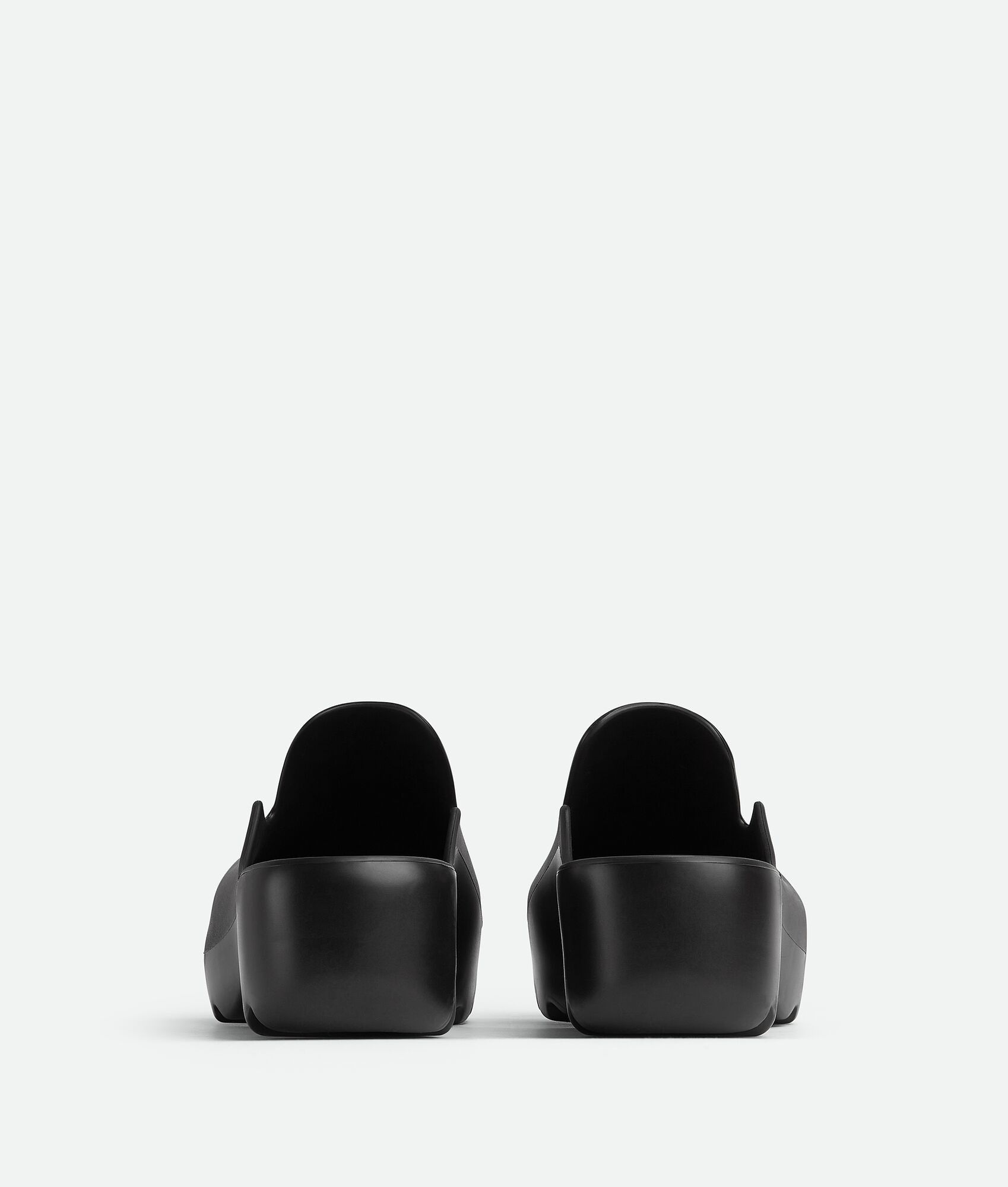 Bottega Veneta o1w1db10225 Rubber Flash Clogs in Black Size US 12 / EU 45 - 3 Thumbnail
