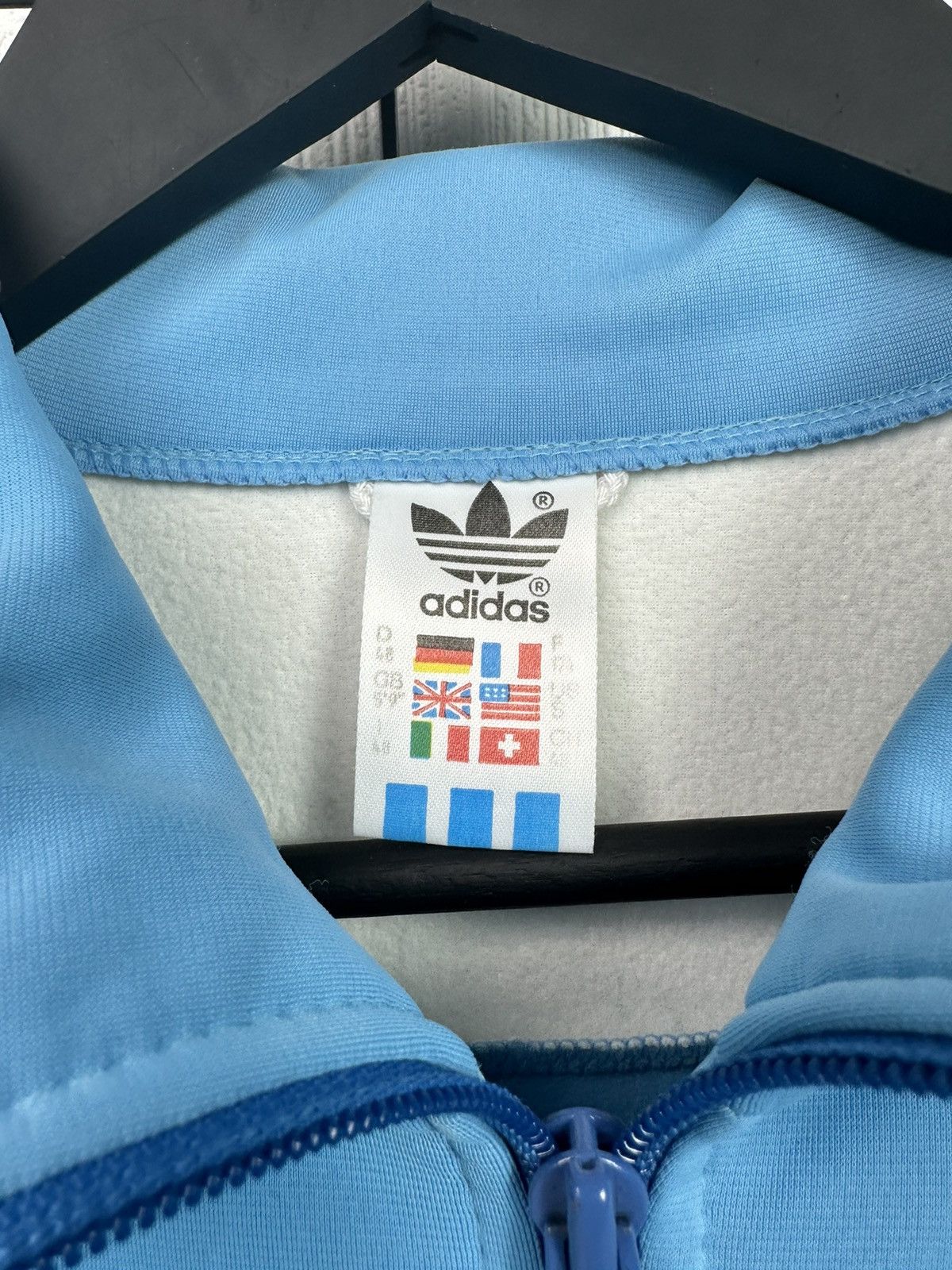 Adidas × Vintage Rare Vintage Adidas track jacket Men S white made in Austria Size US S / EU 44-46 / 1 - 10 Thumbnail