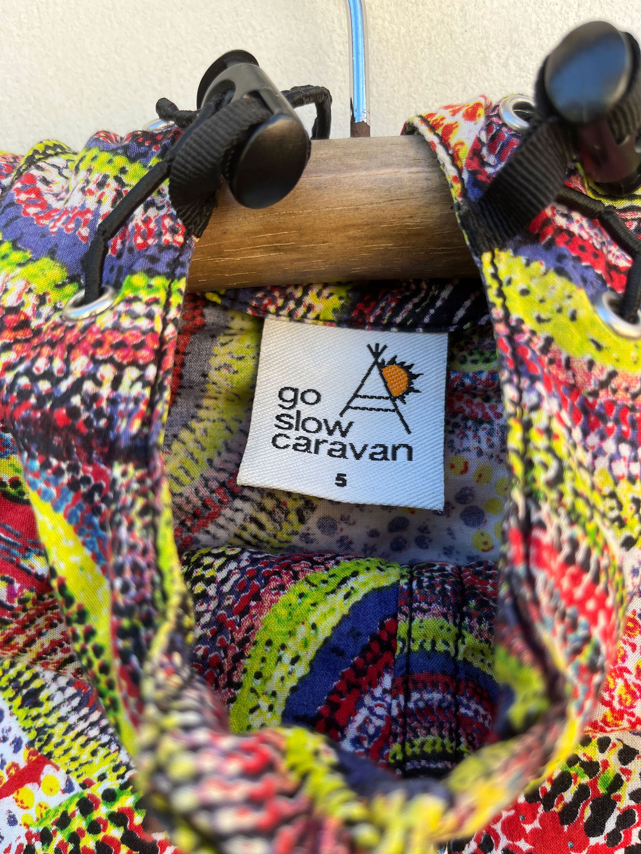 go slow caravan Go Slow Caravan Full Printed Zipper Hooded Windbreaker Size US XXL / EU 58 / 5 - 3 Thumbnail