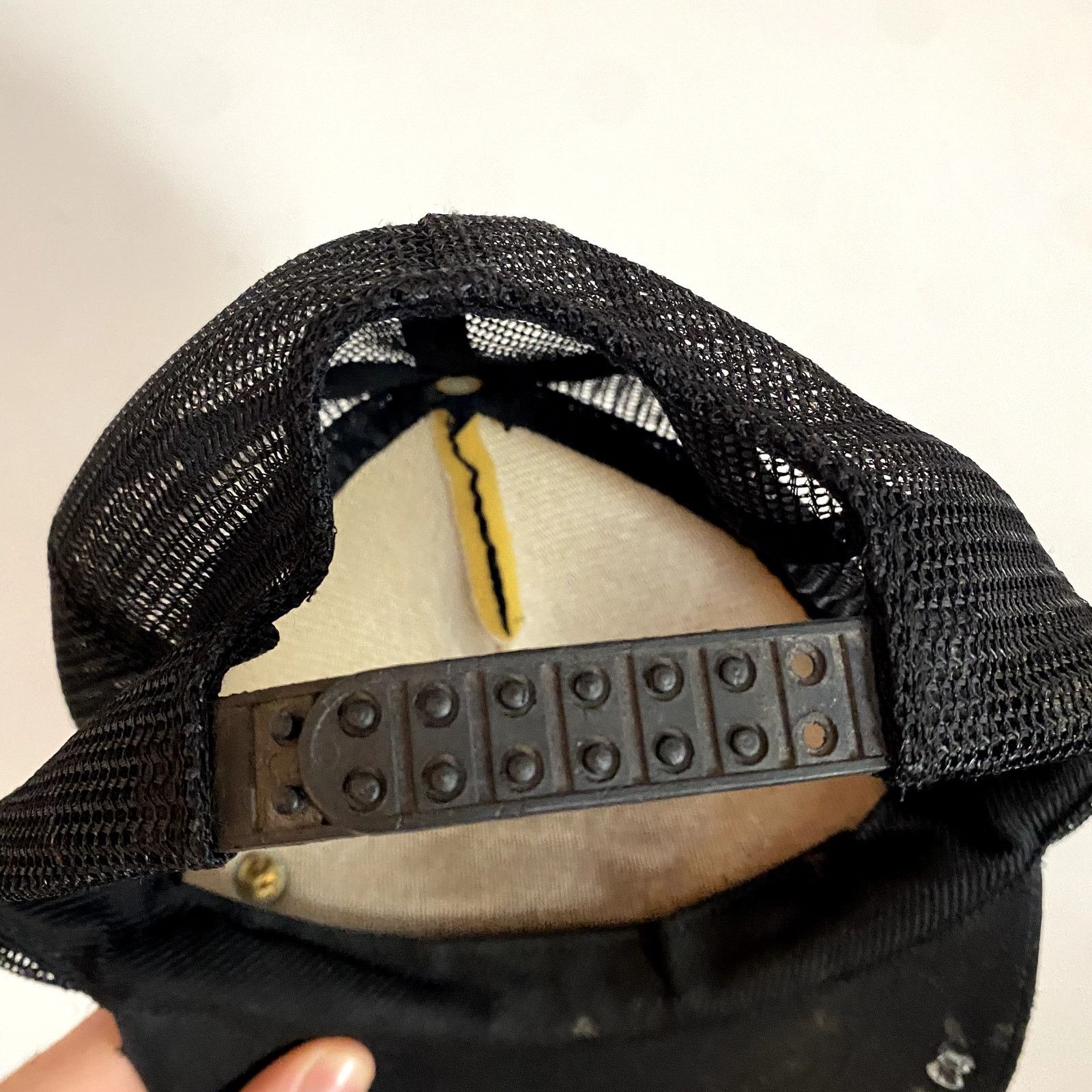 Harley Davidson × Vintage Vintage Harley Davidson Flame Logo Trucker Snapback Hat Size ONE SIZE - 6 Thumbnail