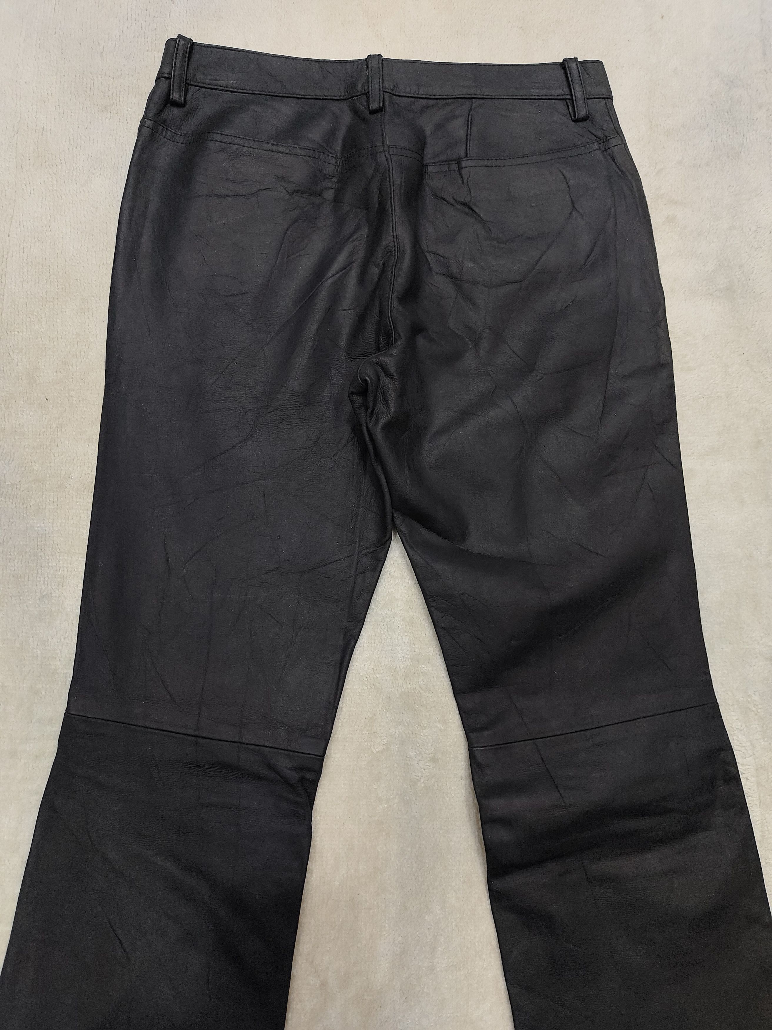 ADAM ET ROPE 🇯🇵 Vtg Adam et Rope 🇯🇵 Leather Pants Size US 29 - 4 Thumbnail
