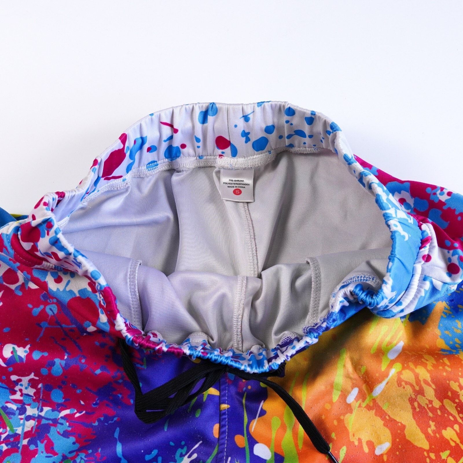 Other Rainbow Colorful Paint Sweatpants Drawstring Joggers Men S Size US 26 / EU 42 - 7 Thumbnail