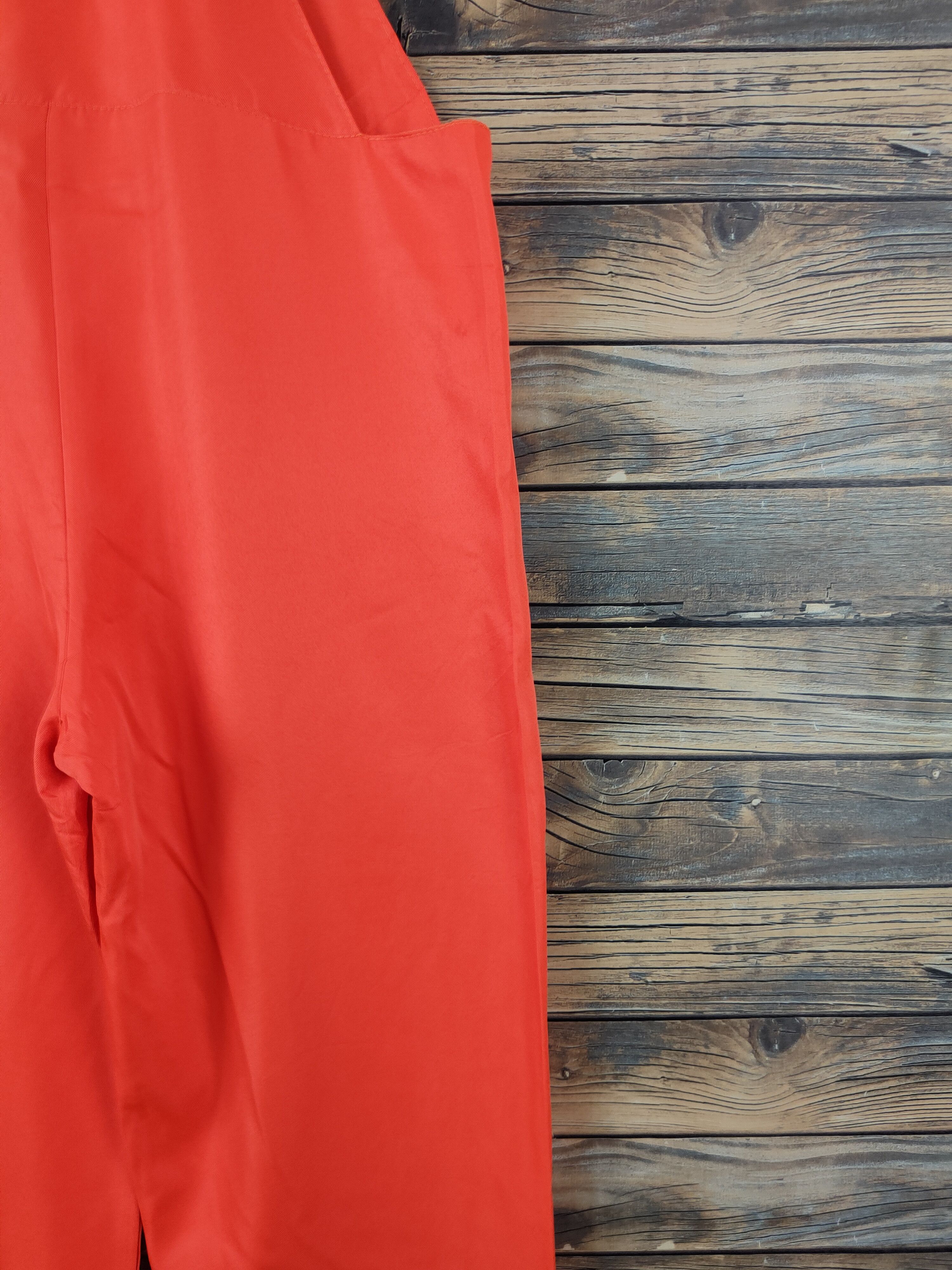Japanese Brand × Vintage Vintage Japanese Brand Orange Adjustable Strap Jumpsuits Size 37" - 15 Thumbnail