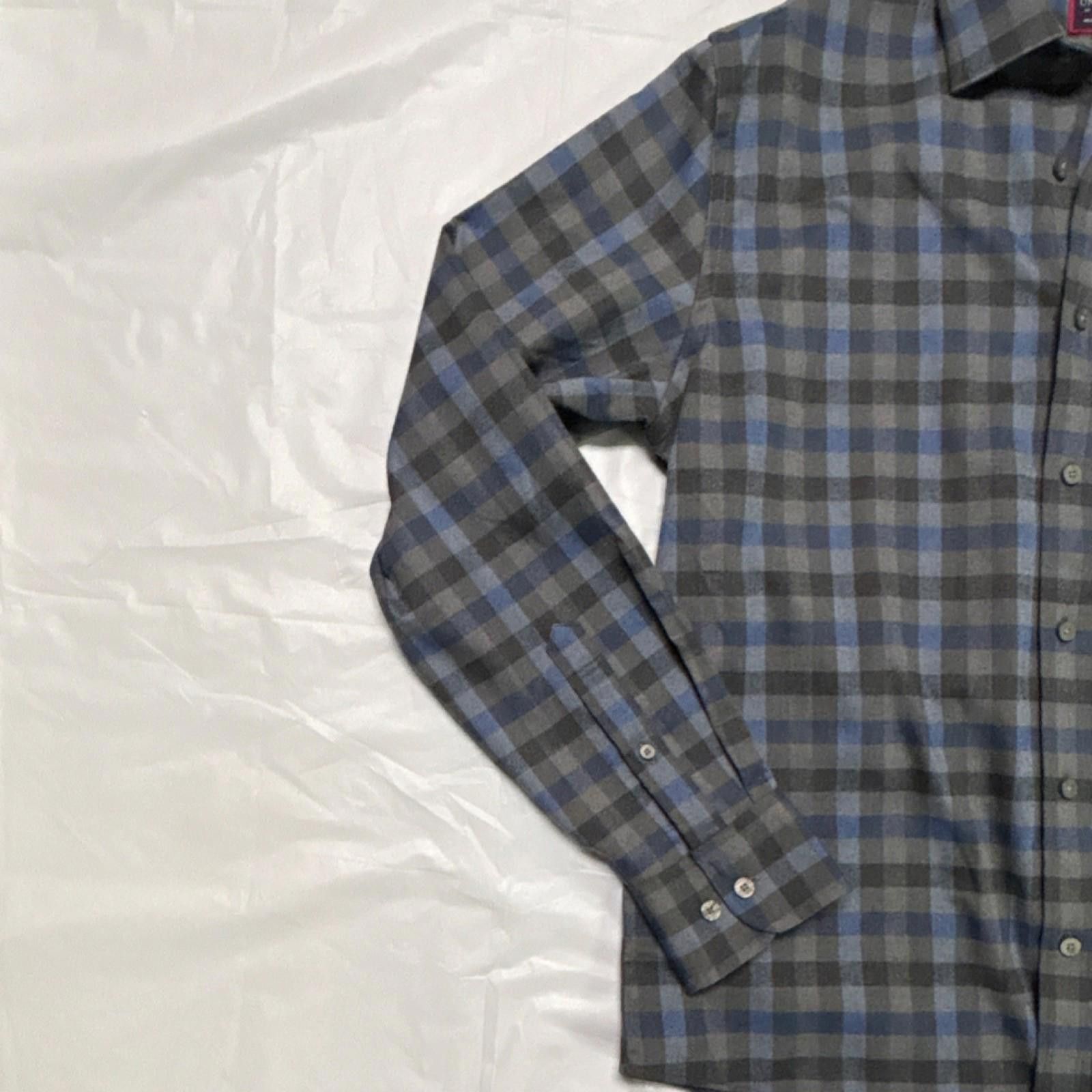 UNTUCKit Slim Fit Plaid Button-Up Shirt Size L Long Sleeve Untuckit Size US L / EU 52-54 / 3 - 2 Thumbnail