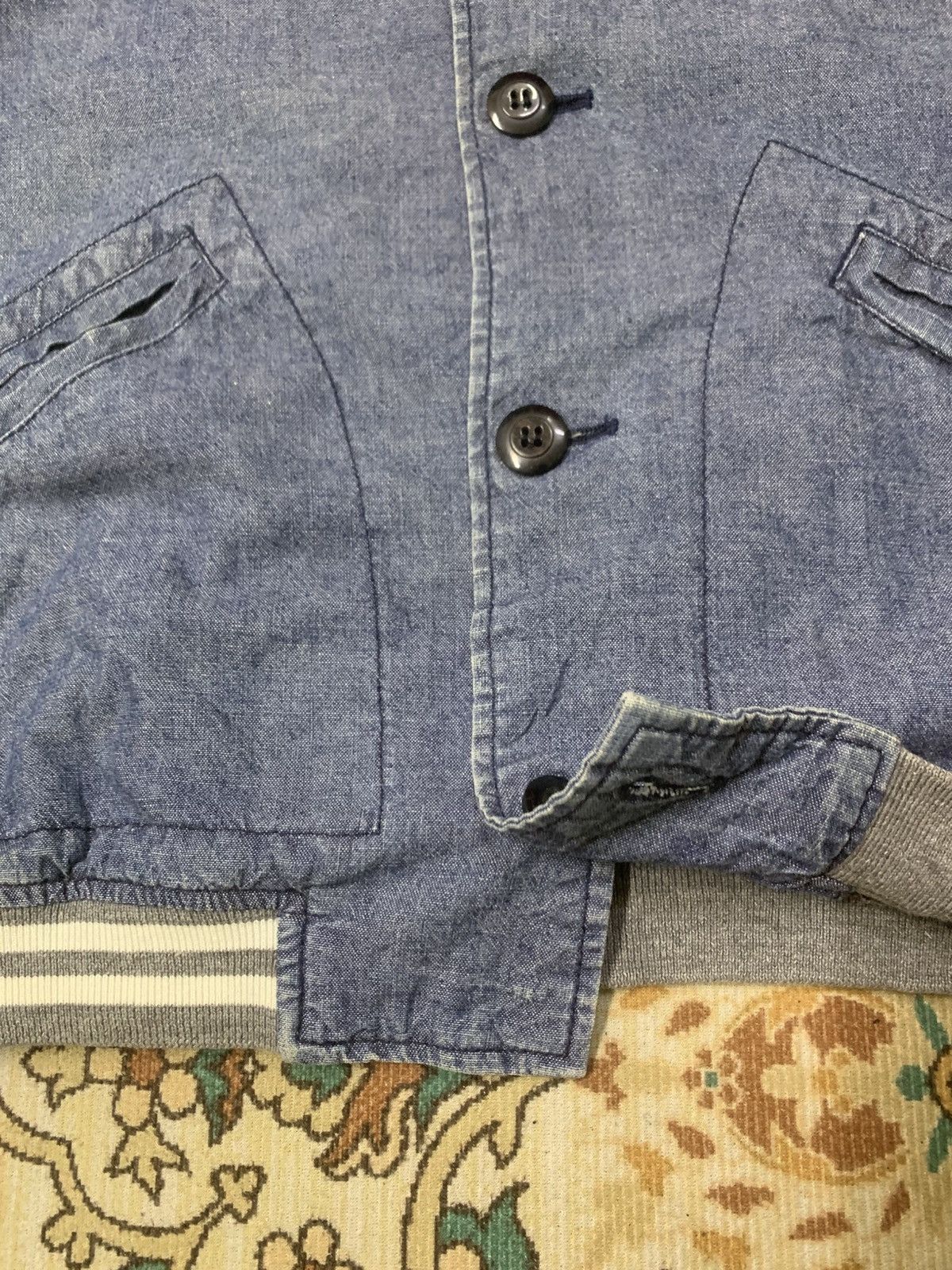 Edwin VINTAGE EDWIN BOMBER JACKET JEANS Size US M / EU 48-50 / 2 - 6 Thumbnail