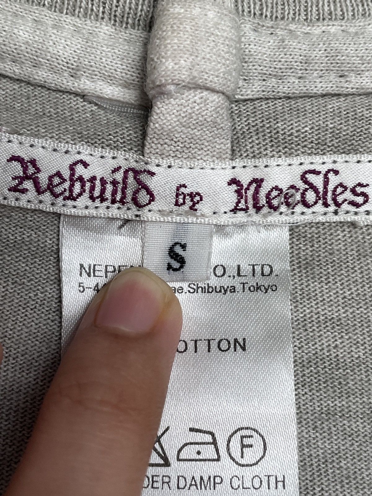 Japanese Brand × Needles Rare Design Vintage Rebuild By Needles T-shirt 2000s Size US S / EU 44-46 / 1 - 8 Thumbnail