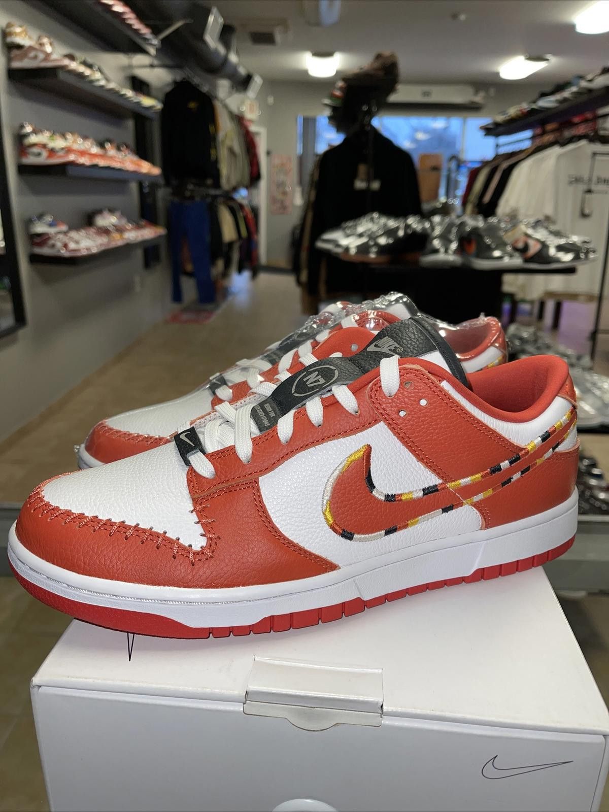 Nike Nike Dunk Low N7 Nike By You DN2065 991 Men's Size 9 Size US 9 / EU 42 - 1 Thumbnail
