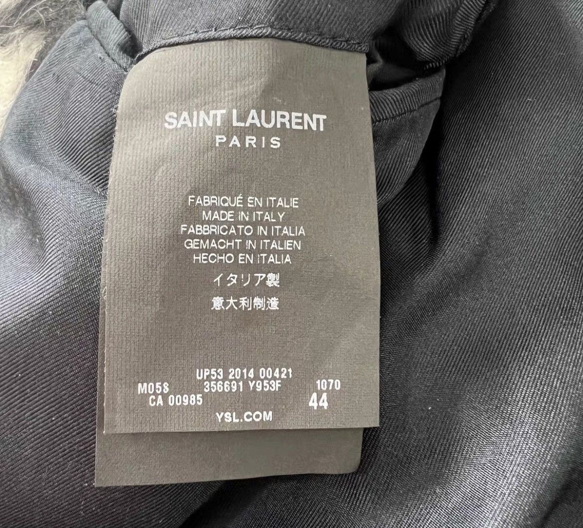 Saint Laurent Paris Saint Laurent 14Fw Overcoat Size 44 Size US S / EU 44-46 / 1 - 4 Thumbnail