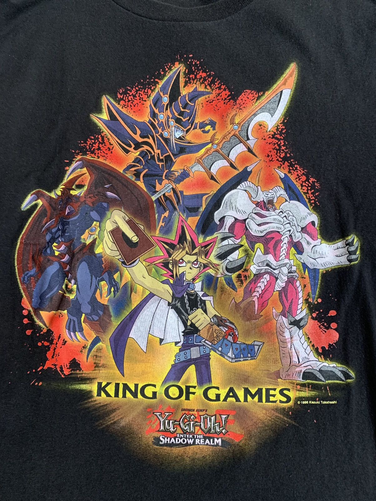 Anime Vintage 90s Yu Gi Oh King Of Game Yami Yugi Longsleeve Size US S / EU 44-46 / 1 - 2 Thumbnail