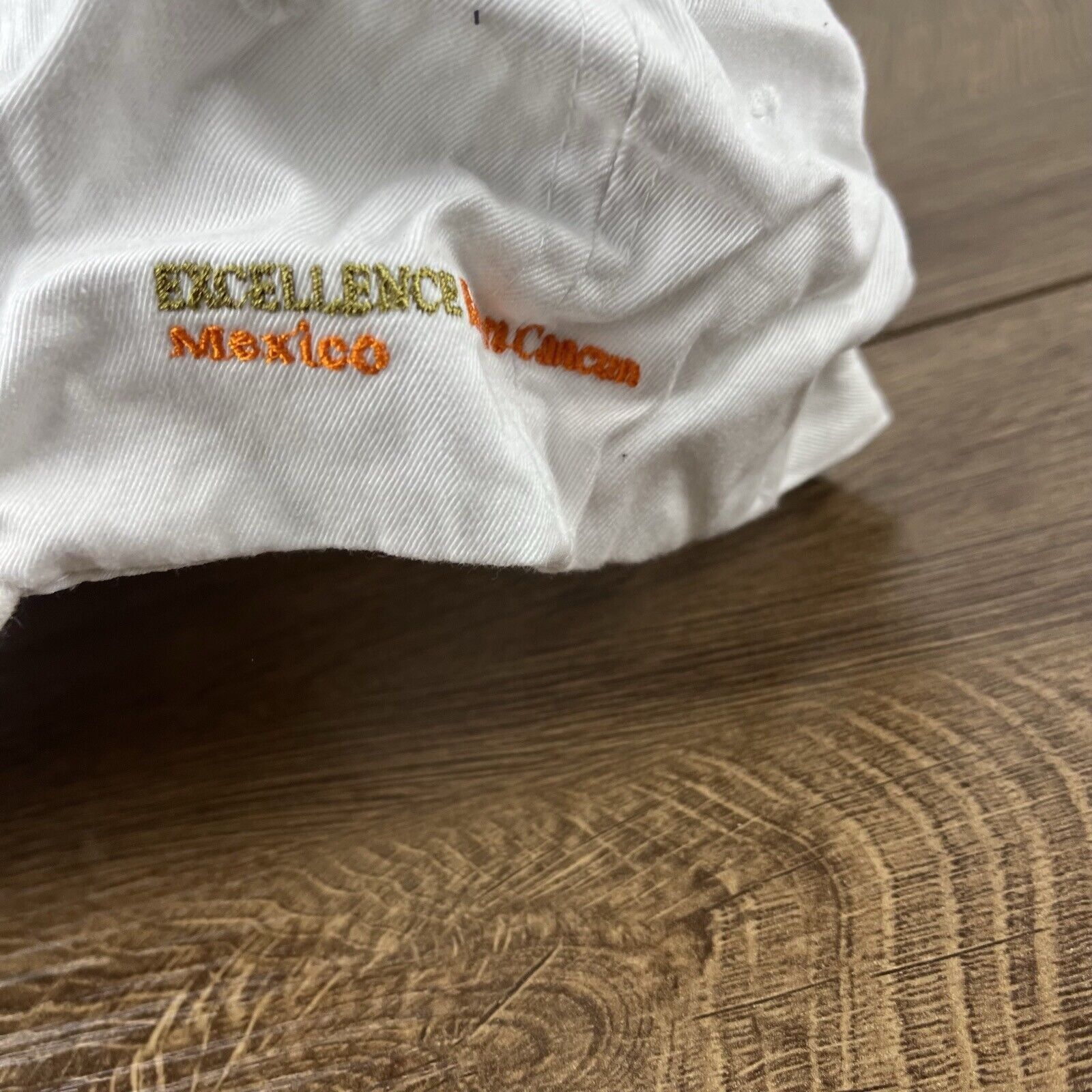 Other Excellence Mexico Hat Adjustable Hat White Hat Adjustable Wh Size ONE SIZE - 10 Thumbnail