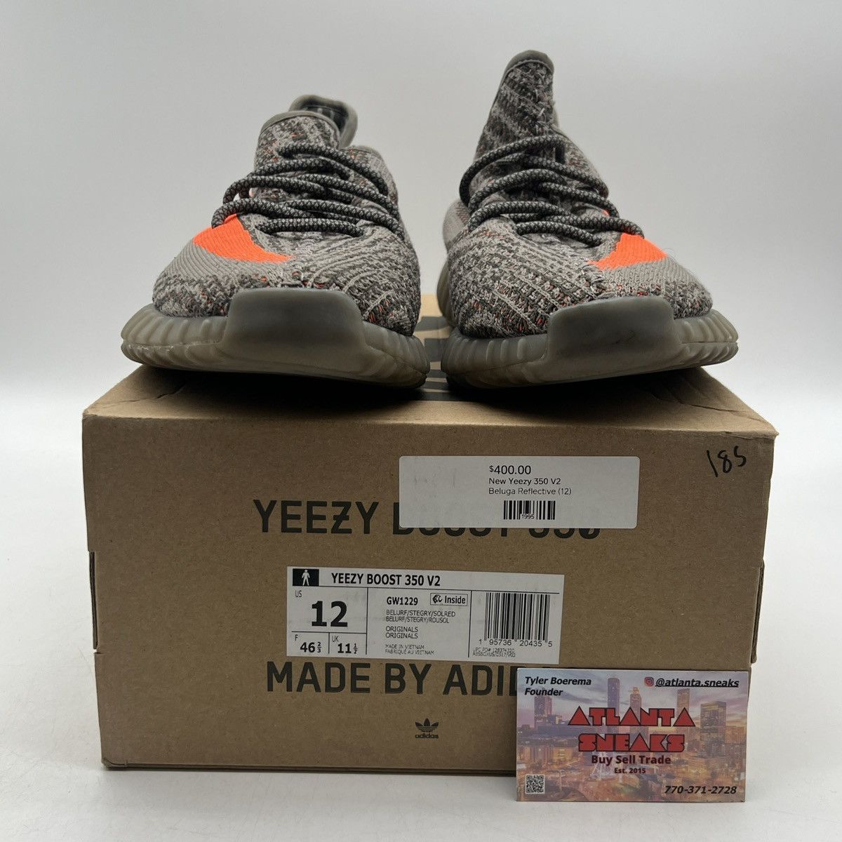 Adidas Yeezy boost 350 beluga reflective Size US 12 / EU 45 - 2 Thumbnail