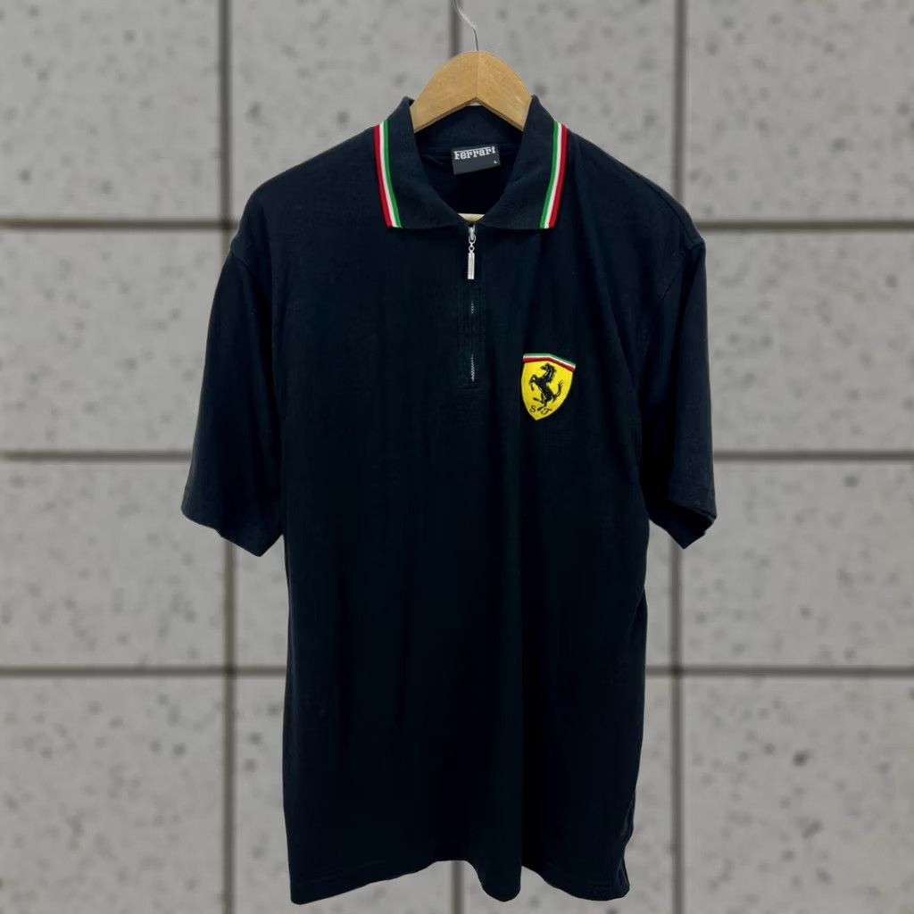 Ferrari Ferrari Polo Shirt Black Size L Men's 1999 Formula One Racing Team Polo Shirt Black Size L Men's Size US L / EU 52-54 / 3 - 1 Thumbnail